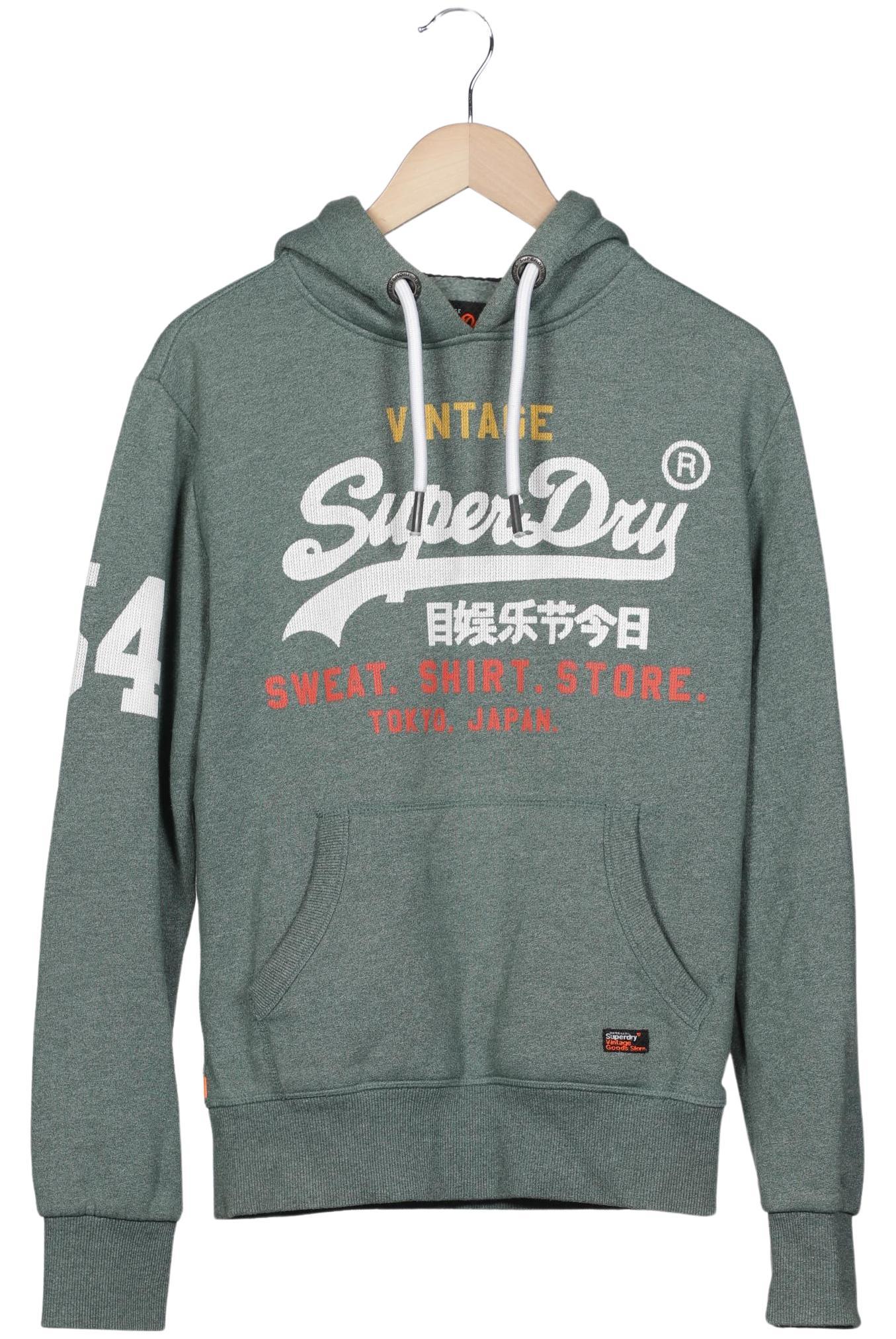 

Superdry Herren Kapuzenpullover, grün, Gr. 46