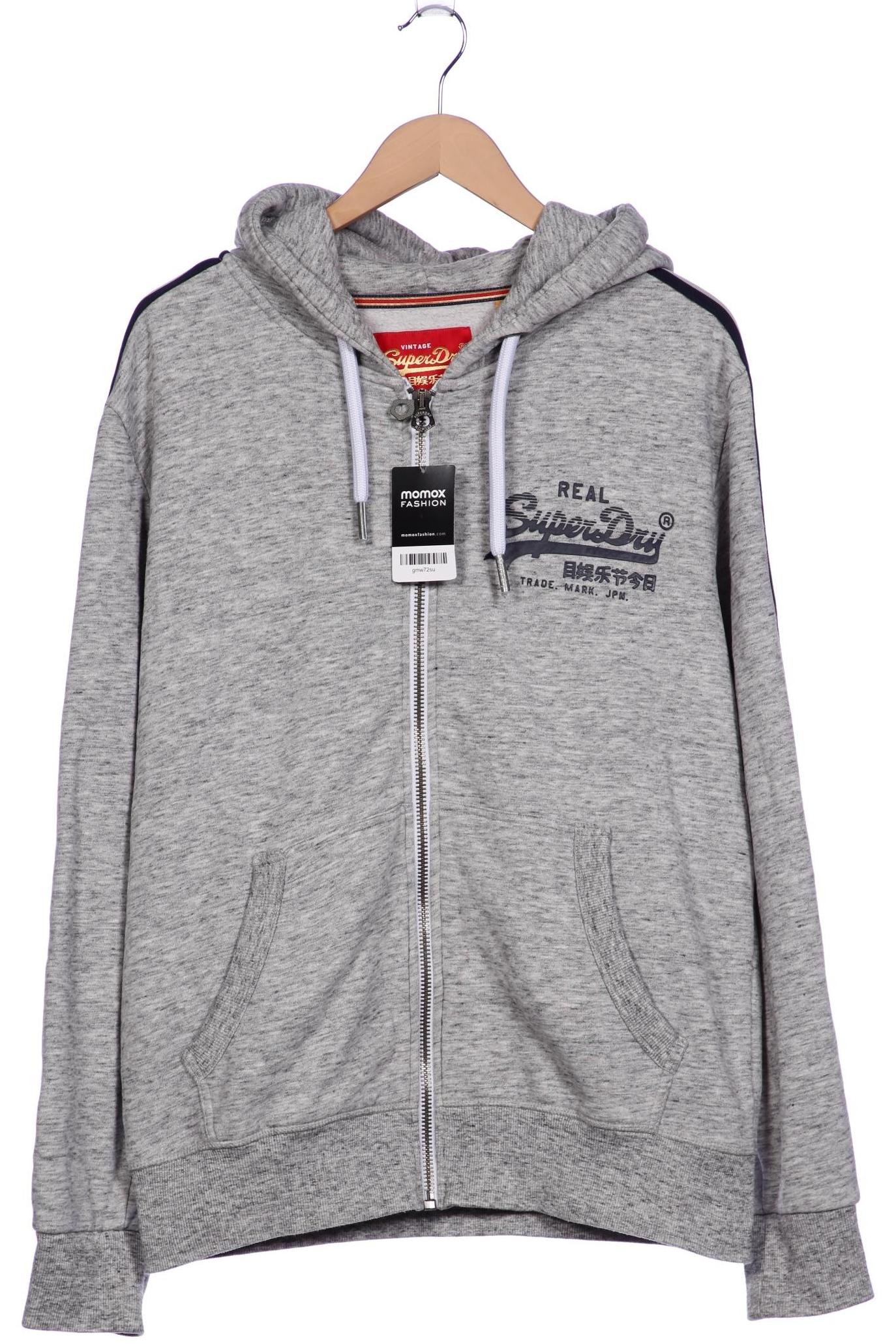 

Superdry Herren Kapuzenpullover, grau, Gr. 56