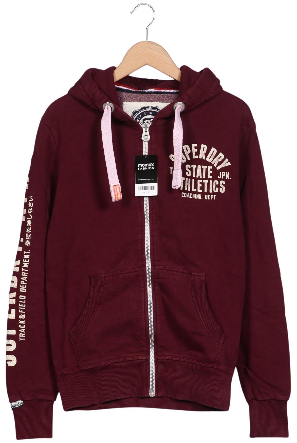 

Superdry Herren Kapuzenpullover, bordeaux, Gr. 46