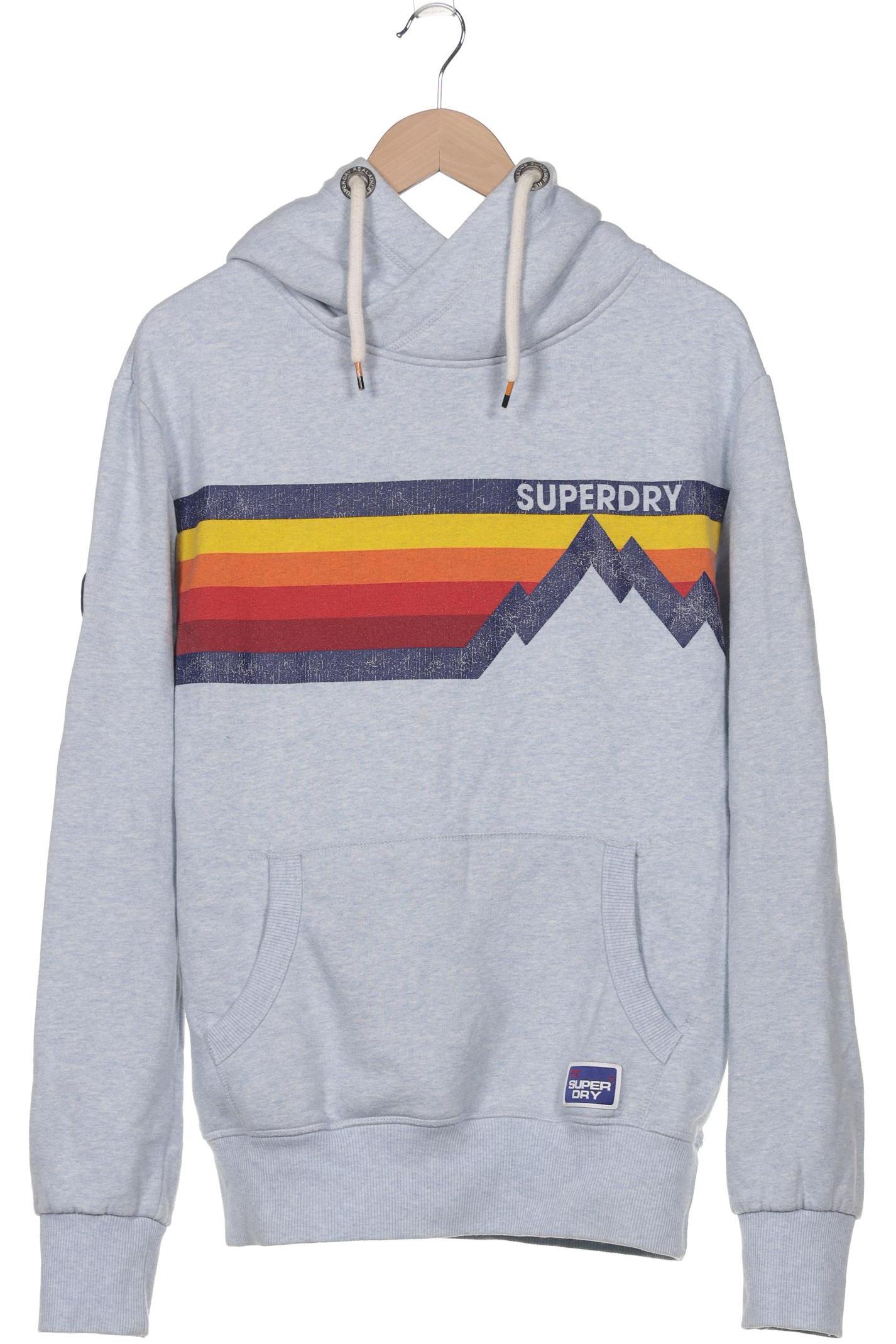 

Superdry Herren Kapuzenpullover, hellblau, Gr. 48