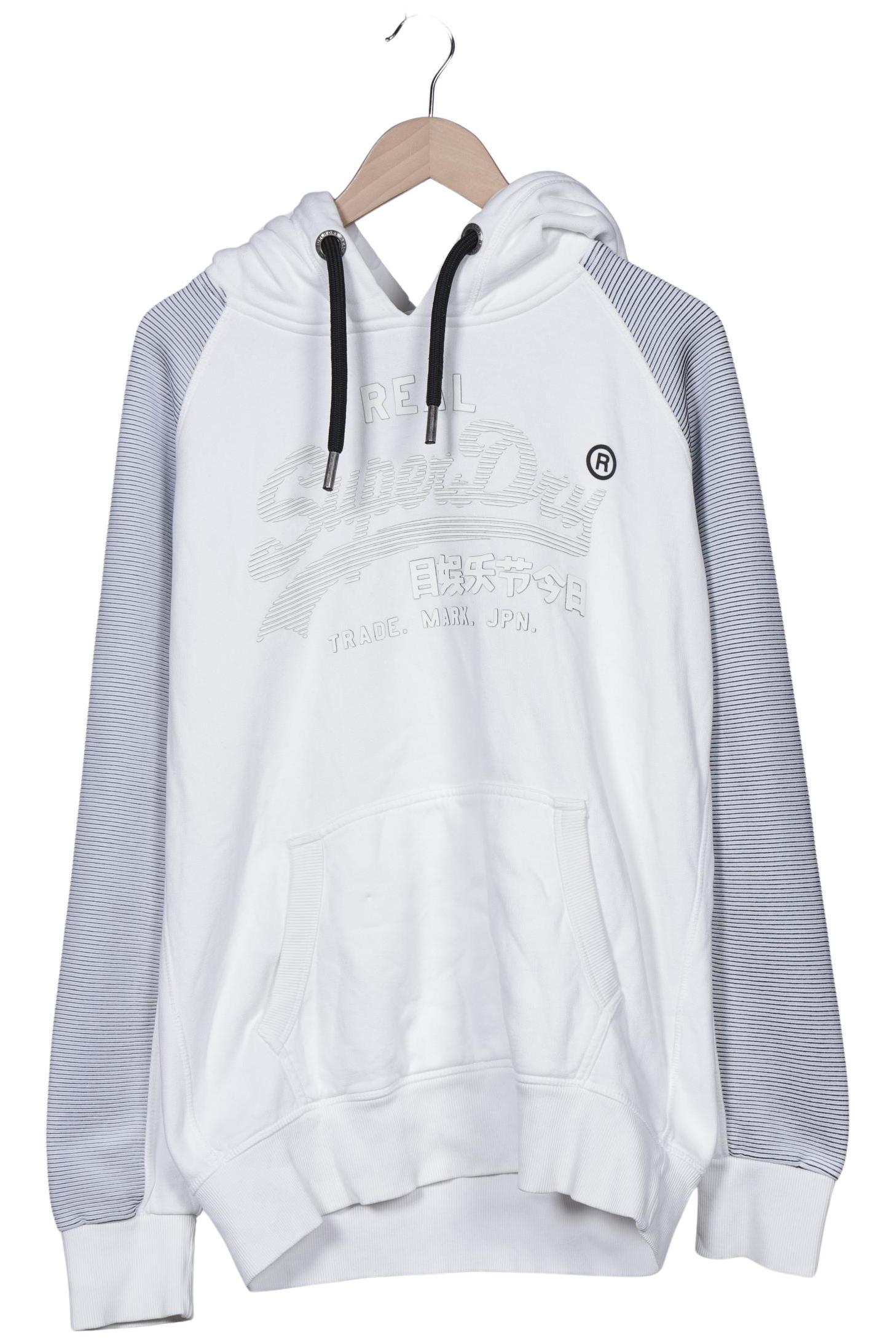 Thumbnail - Superdry Herren Kapuzenpullover, weiß, Gr. 54