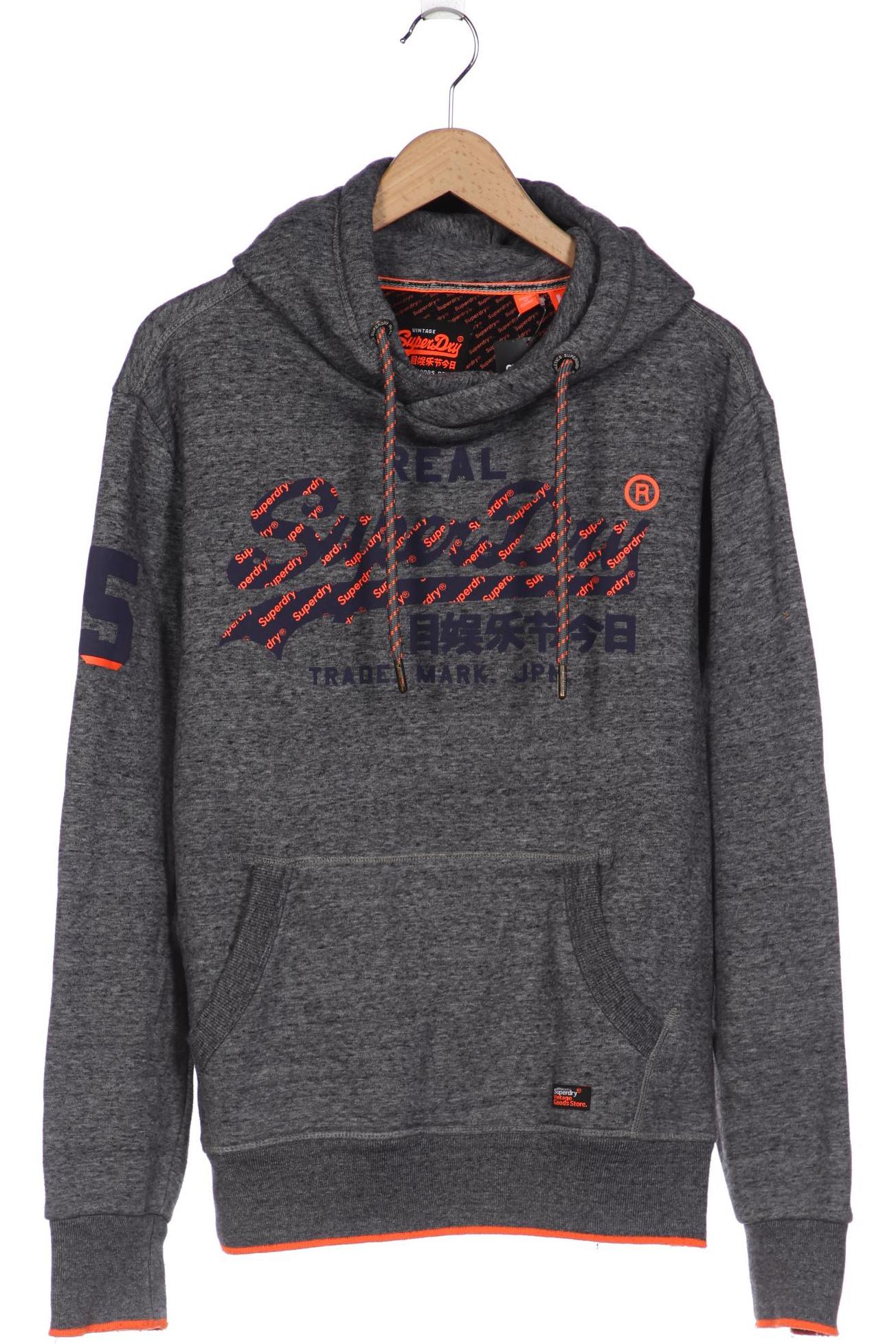 

Superdry Herren Kapuzenpullover, grau
