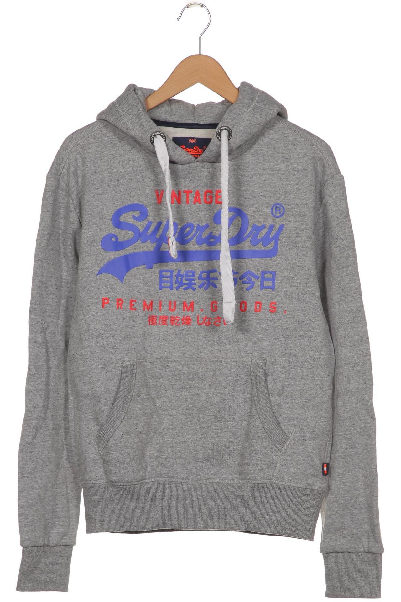 

Superdry Herren Kapuzenpullover, grau, Gr. 48