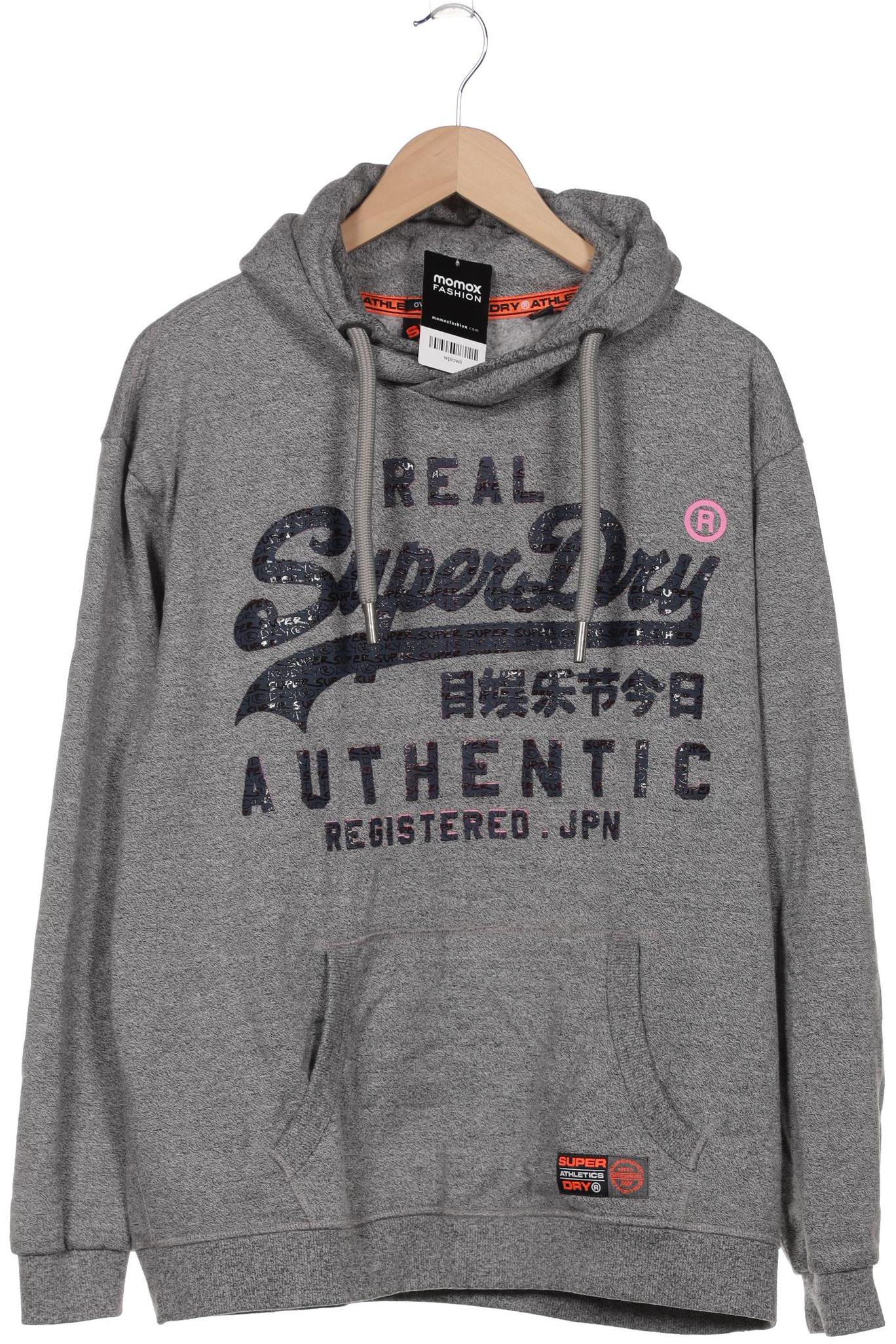 

Superdry Herren Kapuzenpullover, grau, Gr. 54