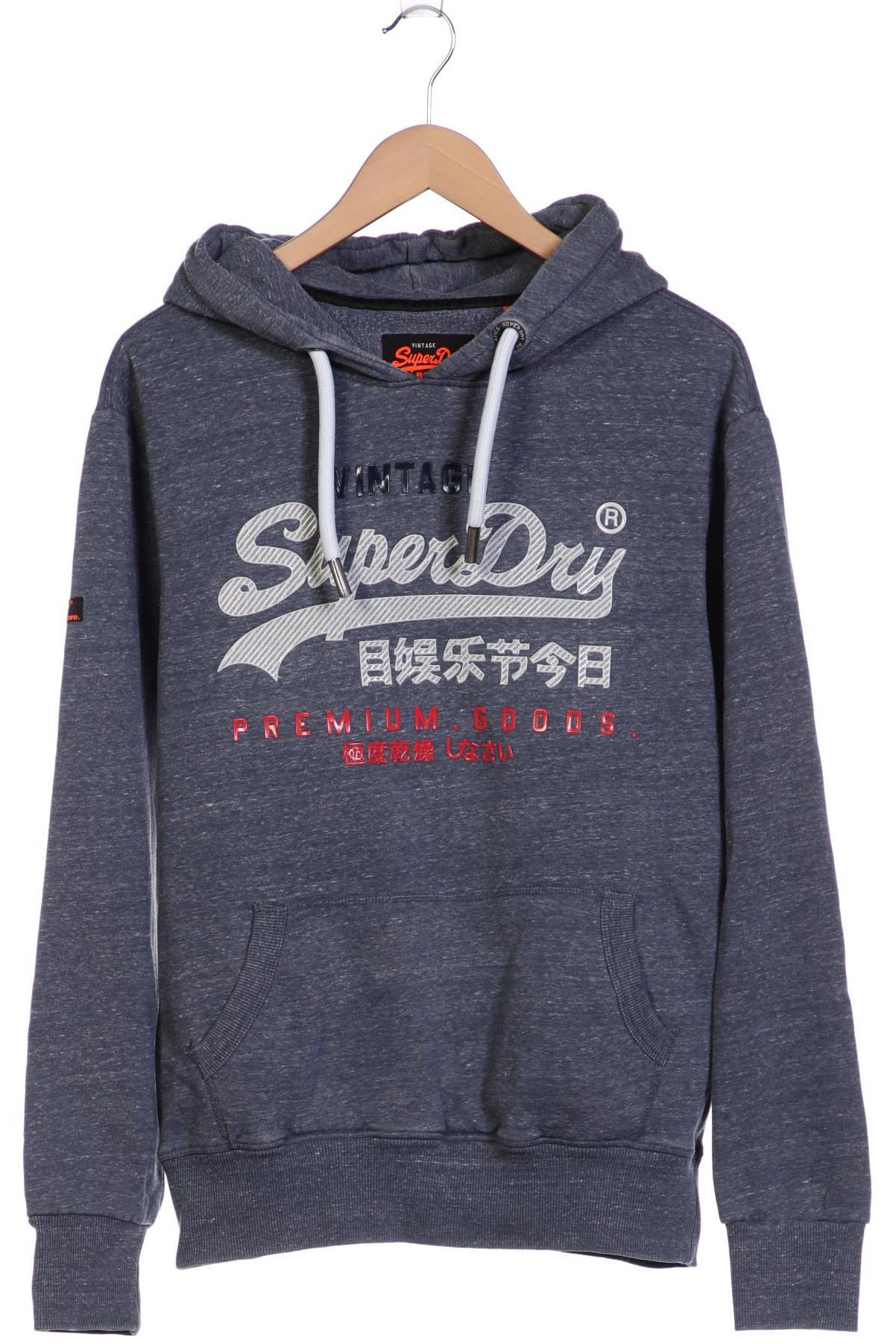 

Superdry Herren Kapuzenpullover, blau, Gr. 52