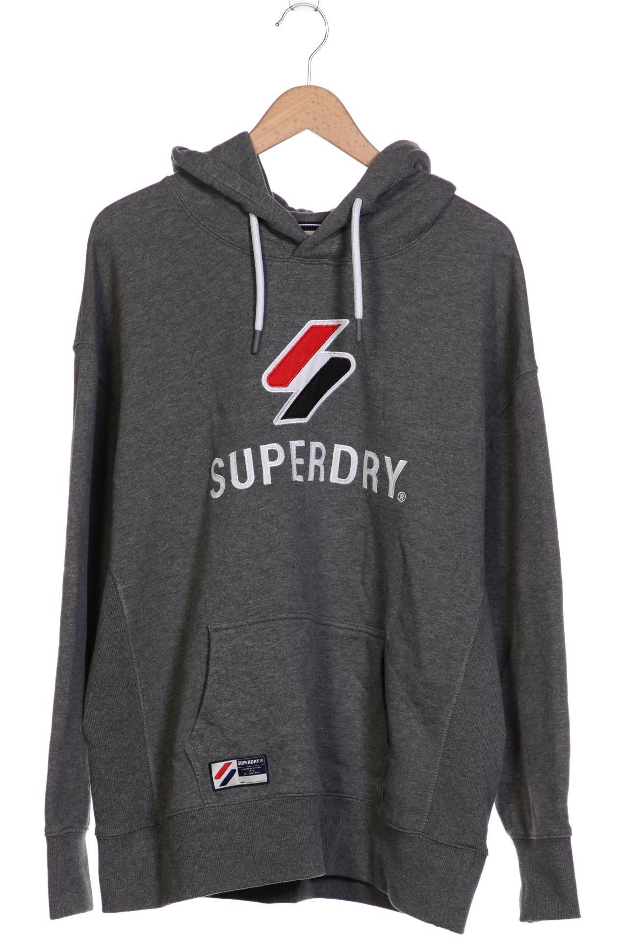 

Superdry Herren Kapuzenpullover, grau, Gr. 48