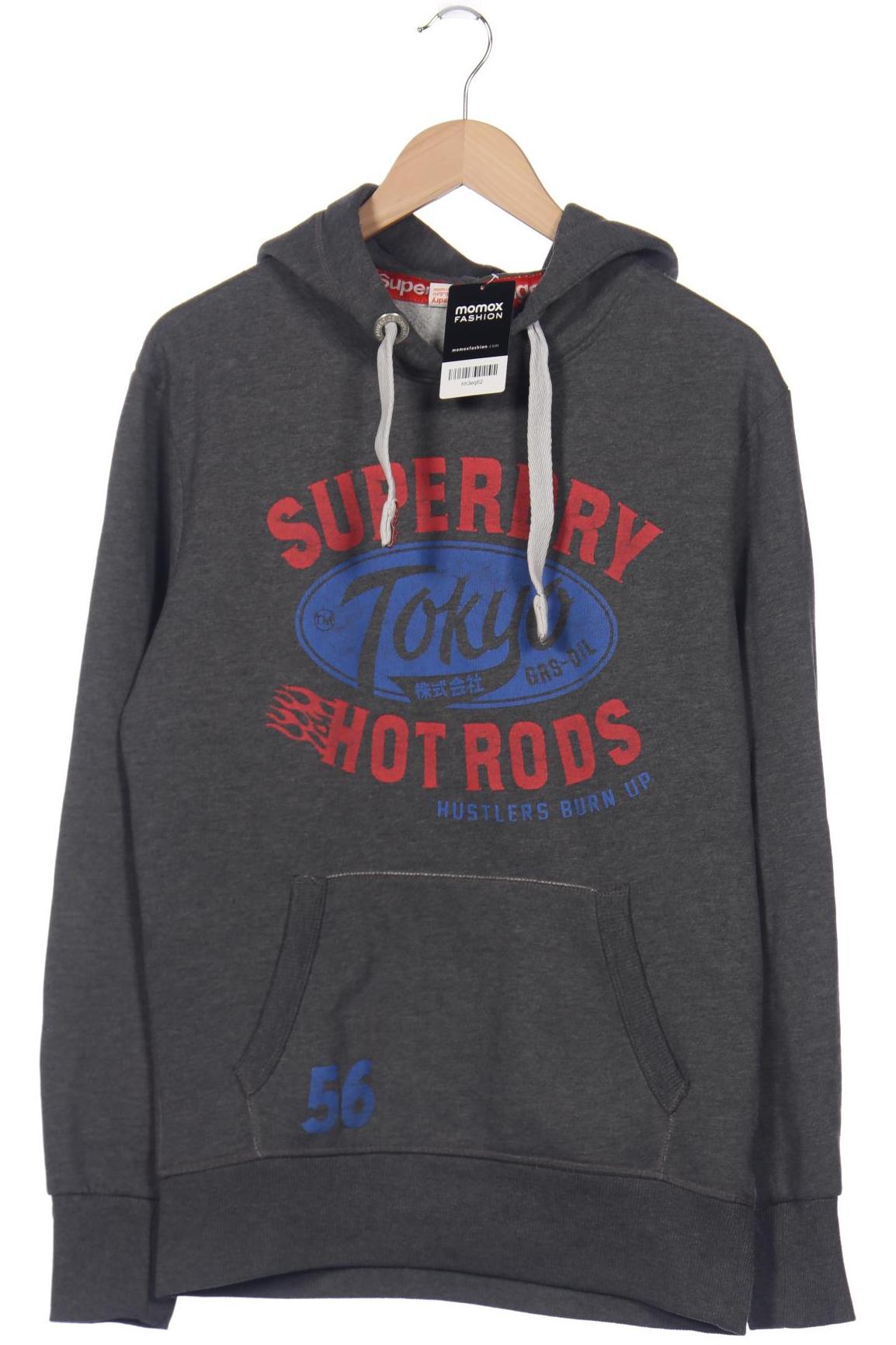 

Superdry Herren Kapuzenpullover, grau