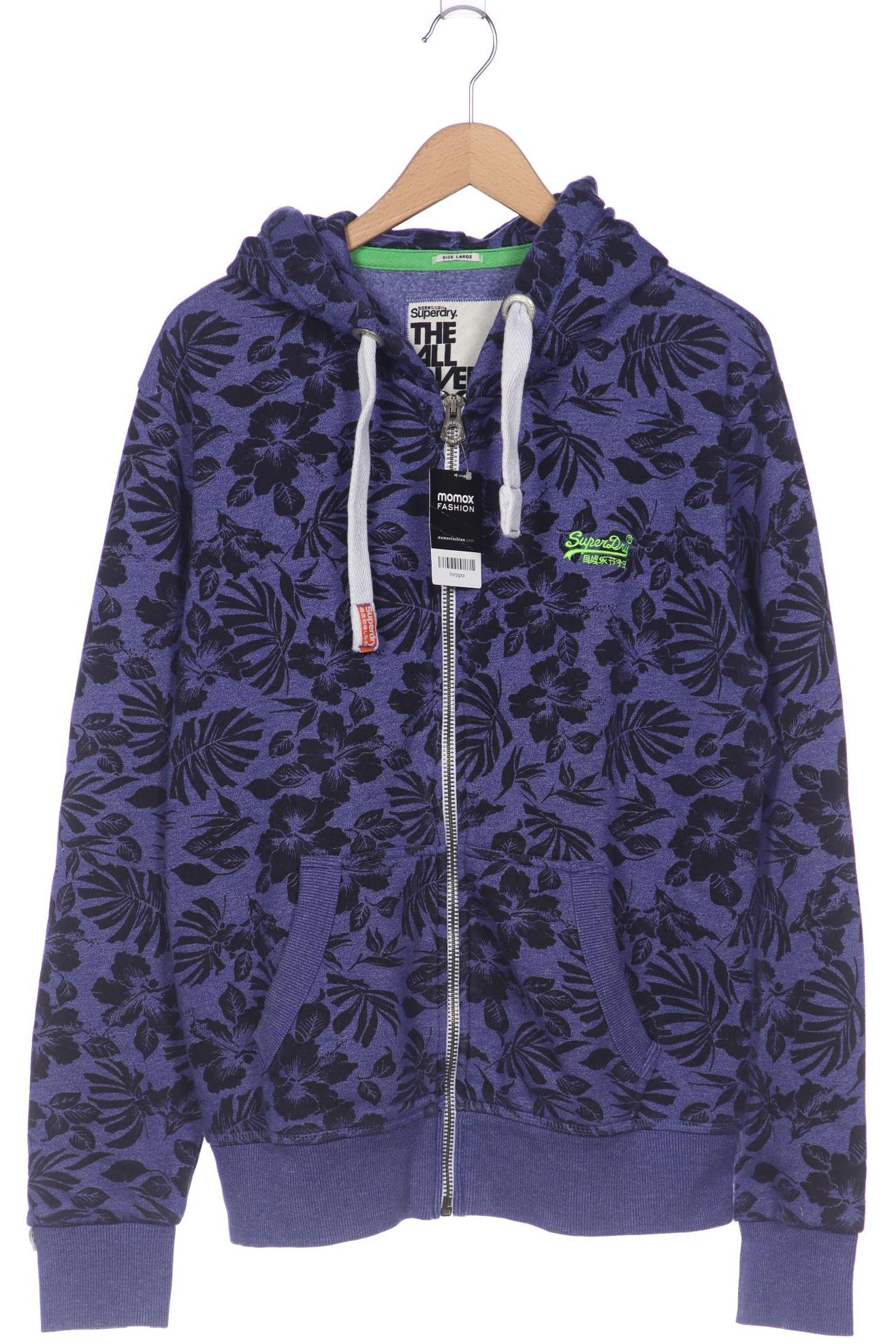 

Superdry Herren Kapuzenpullover, flieder, Gr. 52