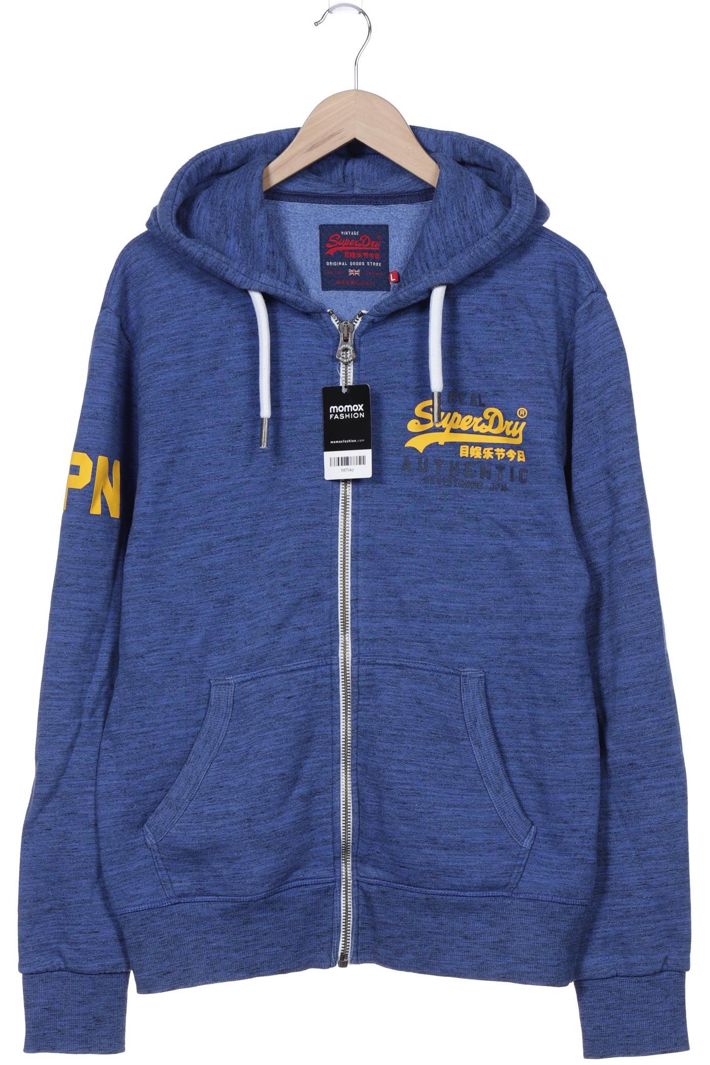 

Superdry Herren Kapuzenpullover, blau, Gr. 52