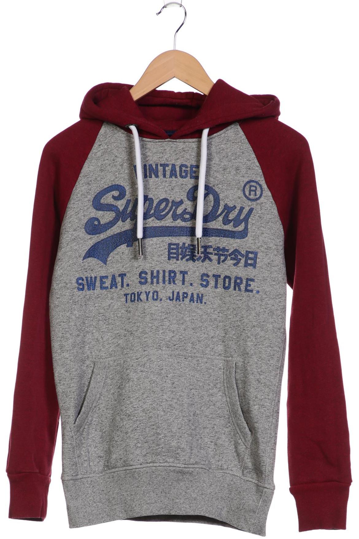 

Superdry Herren Kapuzenpullover, grau, Gr. 46