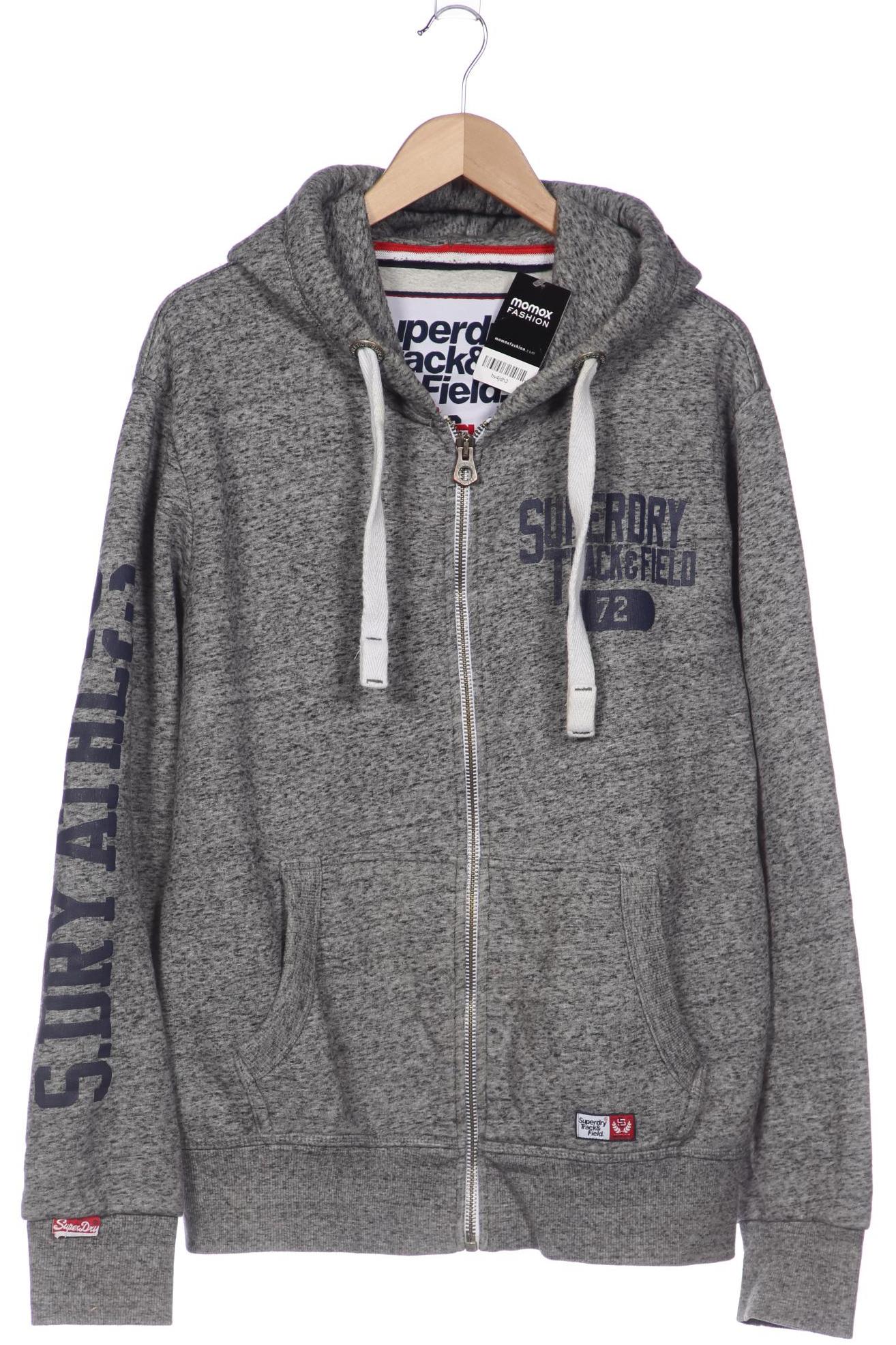 

Superdry Herren Kapuzenpullover, grau, Gr. 60