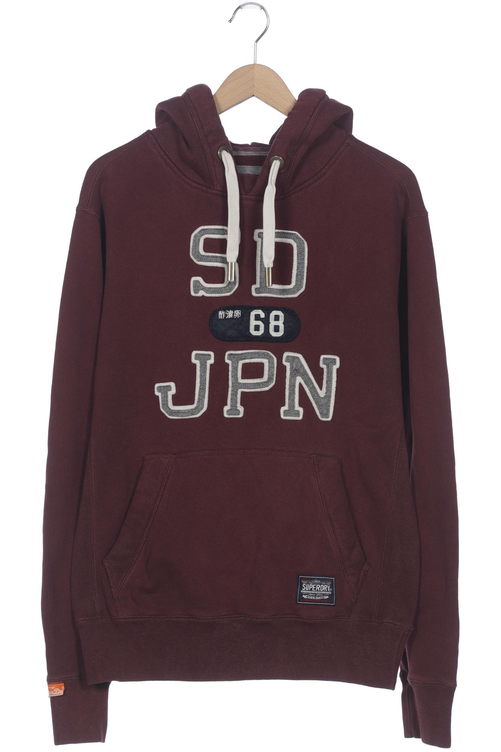 

Superdry Herren Kapuzenpullover, bordeaux, Gr. 52