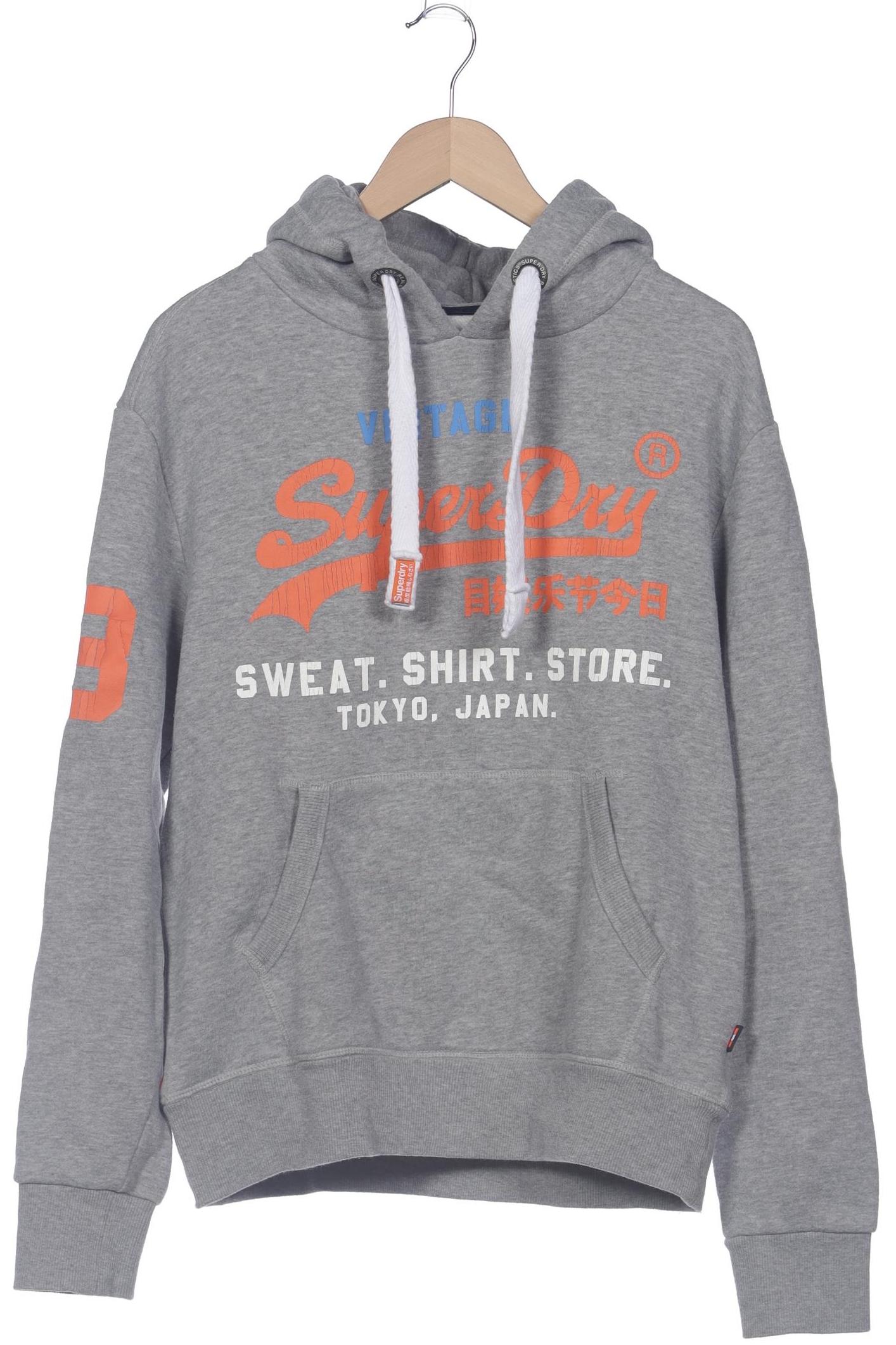 

Superdry Herren Kapuzenpullover, grau, Gr. 48
