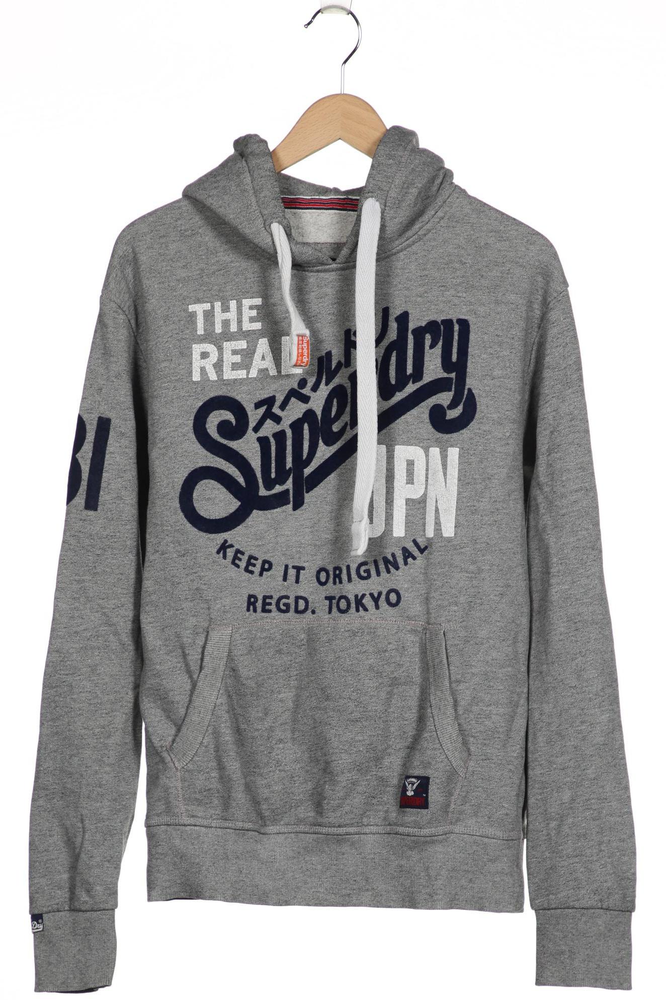 

Superdry Herren Kapuzenpullover, grau