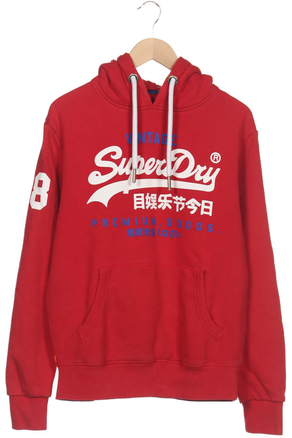 

Superdry Herren Kapuzenpullover, rot, Gr. 52