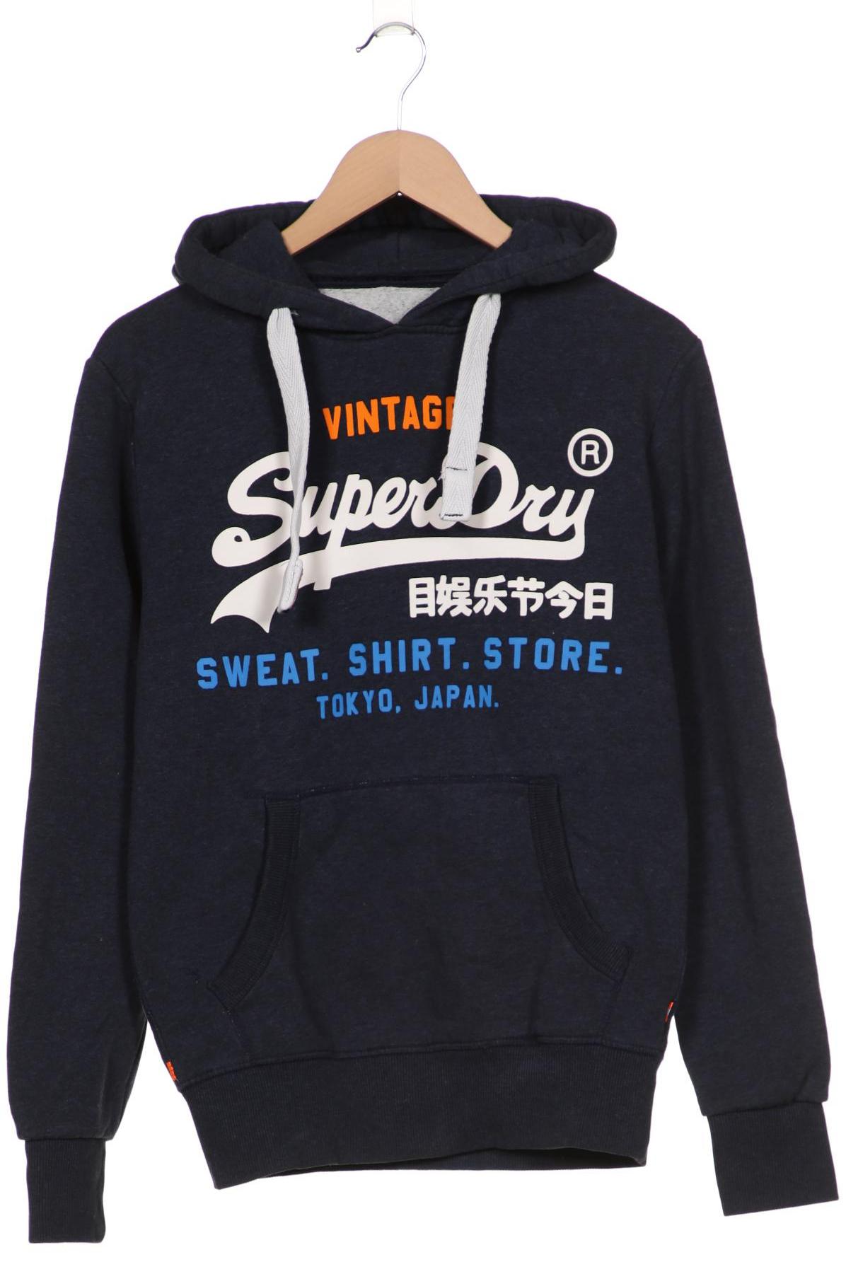 

Superdry Herren Kapuzenpullover, marineblau