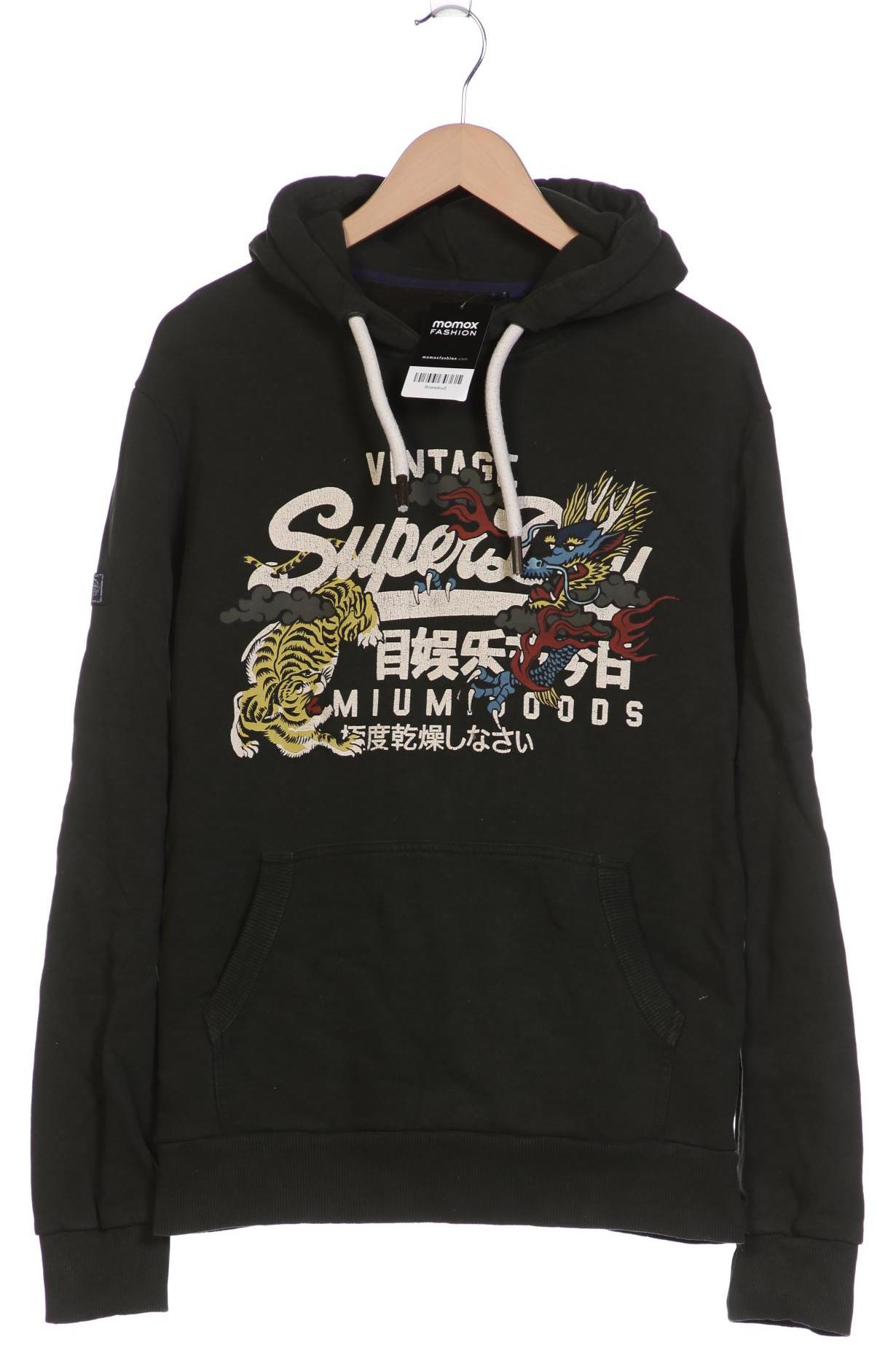 

Superdry Herren Kapuzenpullover, grün, Gr. 48