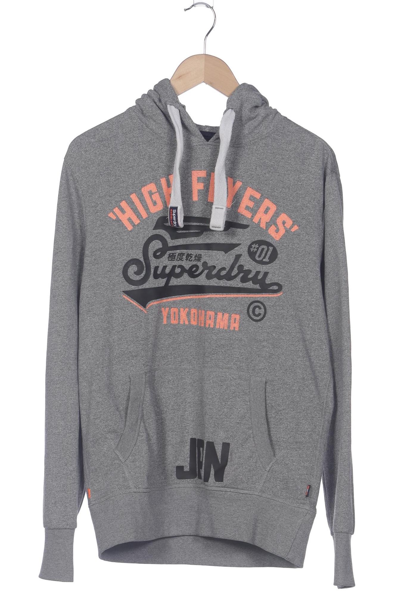 

Superdry Herren Kapuzenpullover, grau, Gr. 52