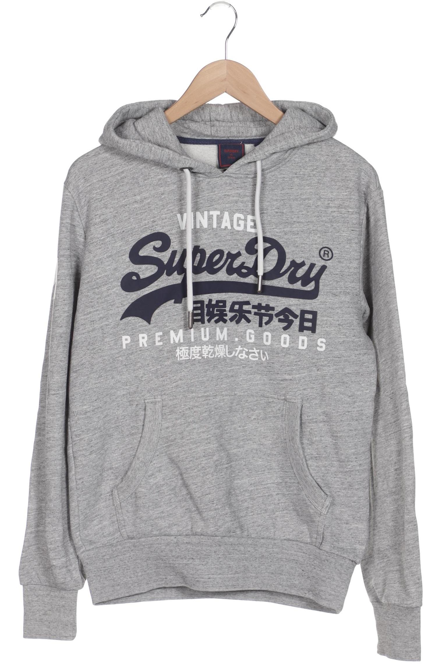 

Superdry Herren Kapuzenpullover, grau, Gr. 48