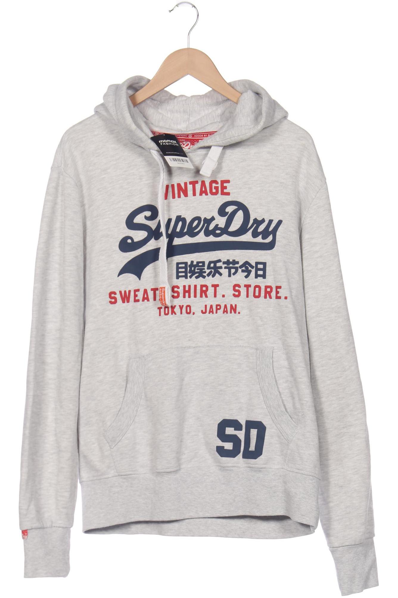 

Superdry Herren Kapuzenpullover, grau, Gr. 54