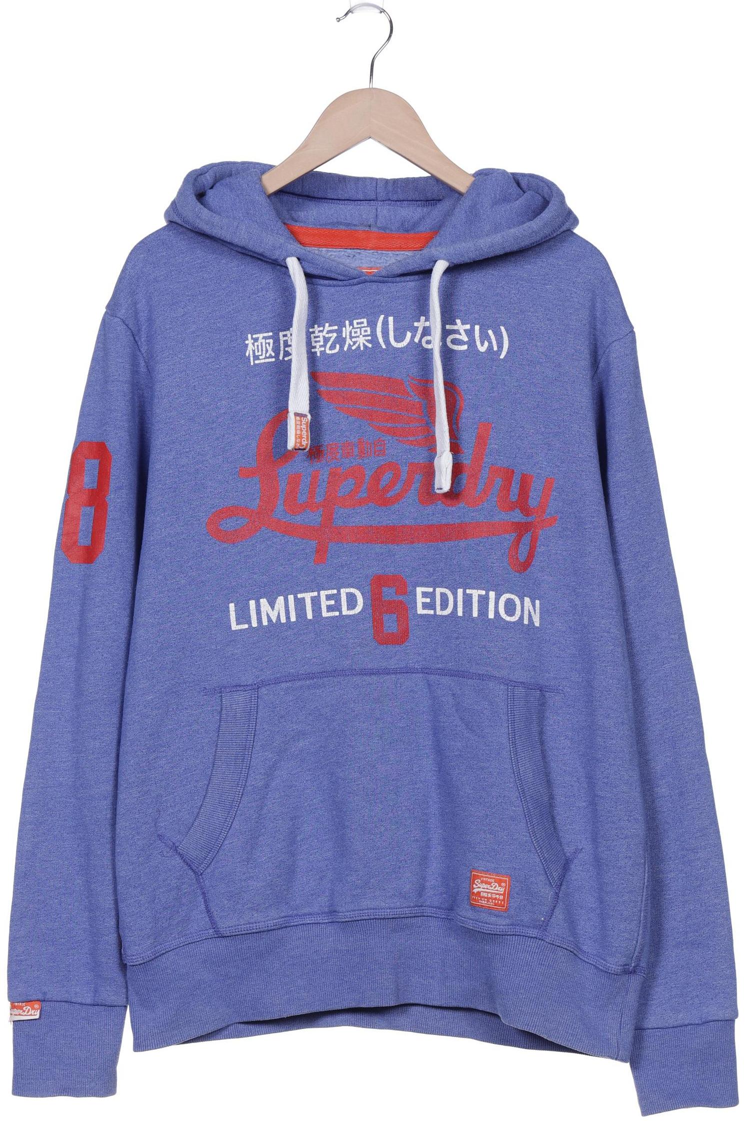 

Superdry Herren Kapuzenpullover, blau, Gr. 56