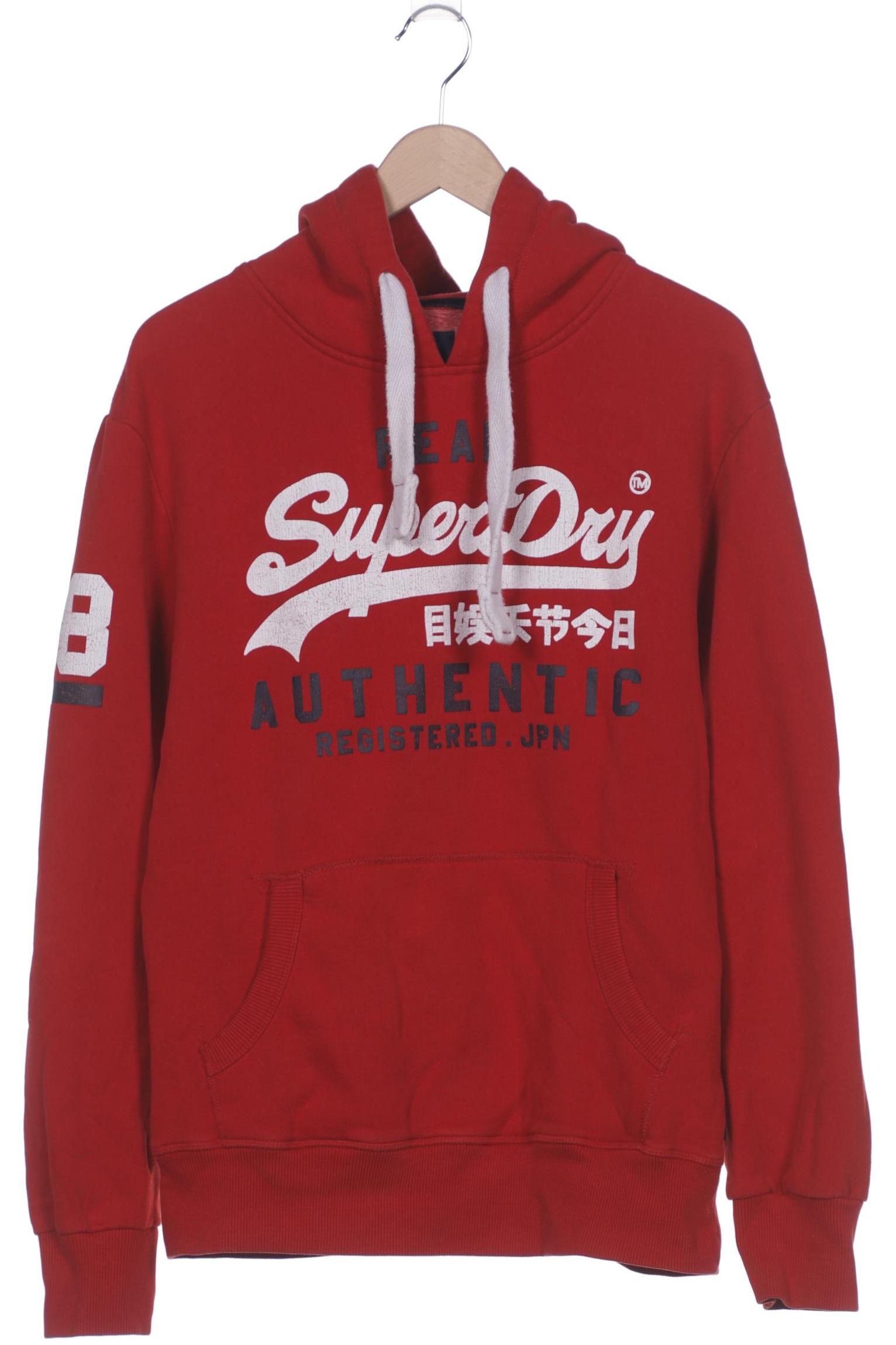 

Superdry Herren Kapuzenpullover, rot, Gr. 52