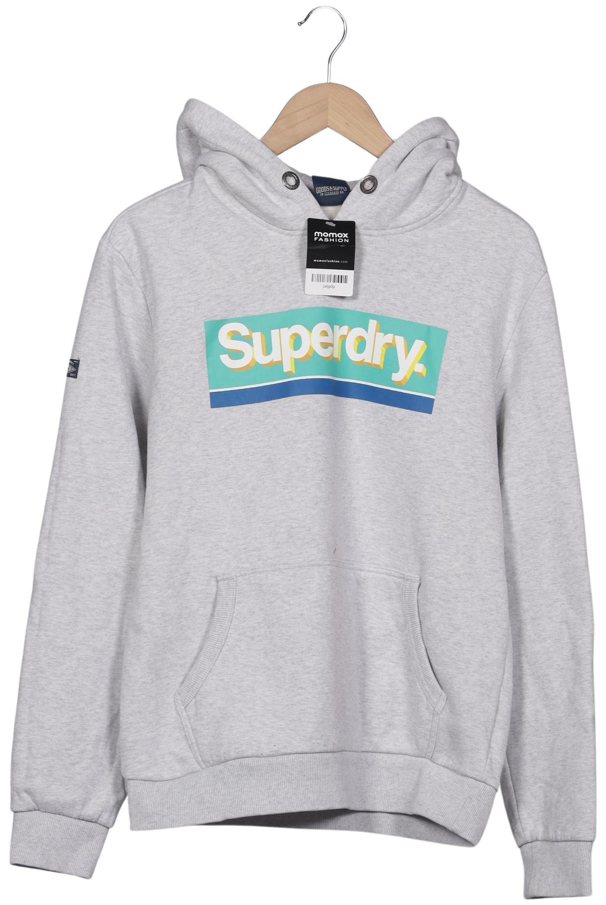 

Superdry Herren Kapuzenpullover, grau, Gr. 52