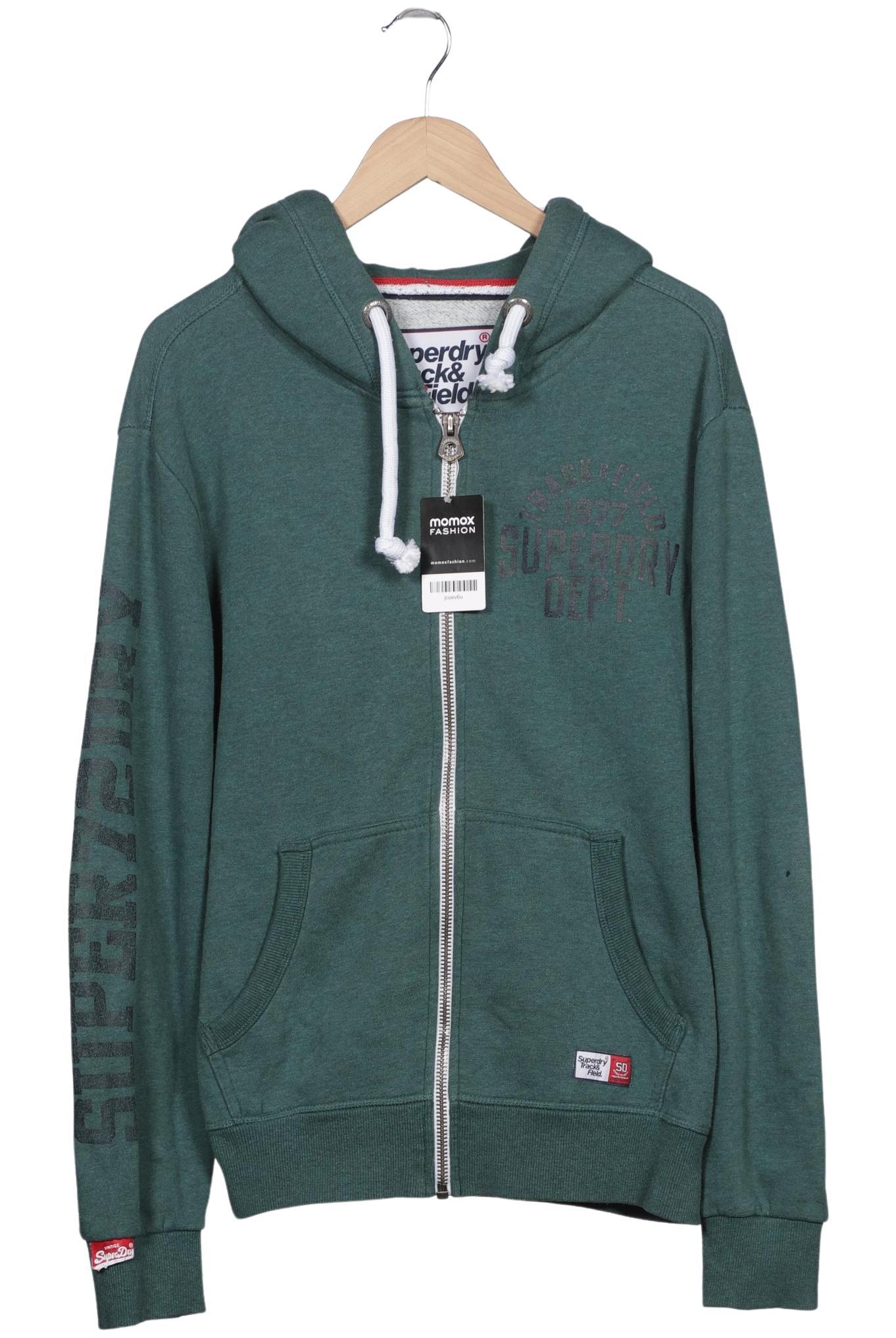 

Superdry Herren Kapuzenpullover, grün, Gr. 52