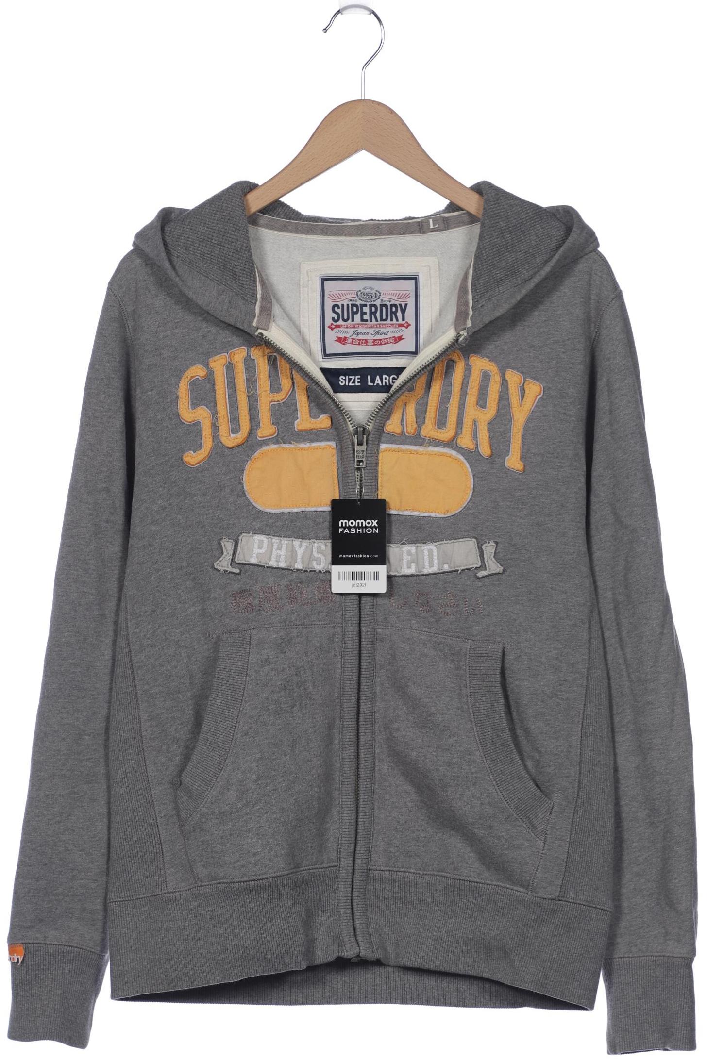 

Superdry Herren Kapuzenpullover, grau