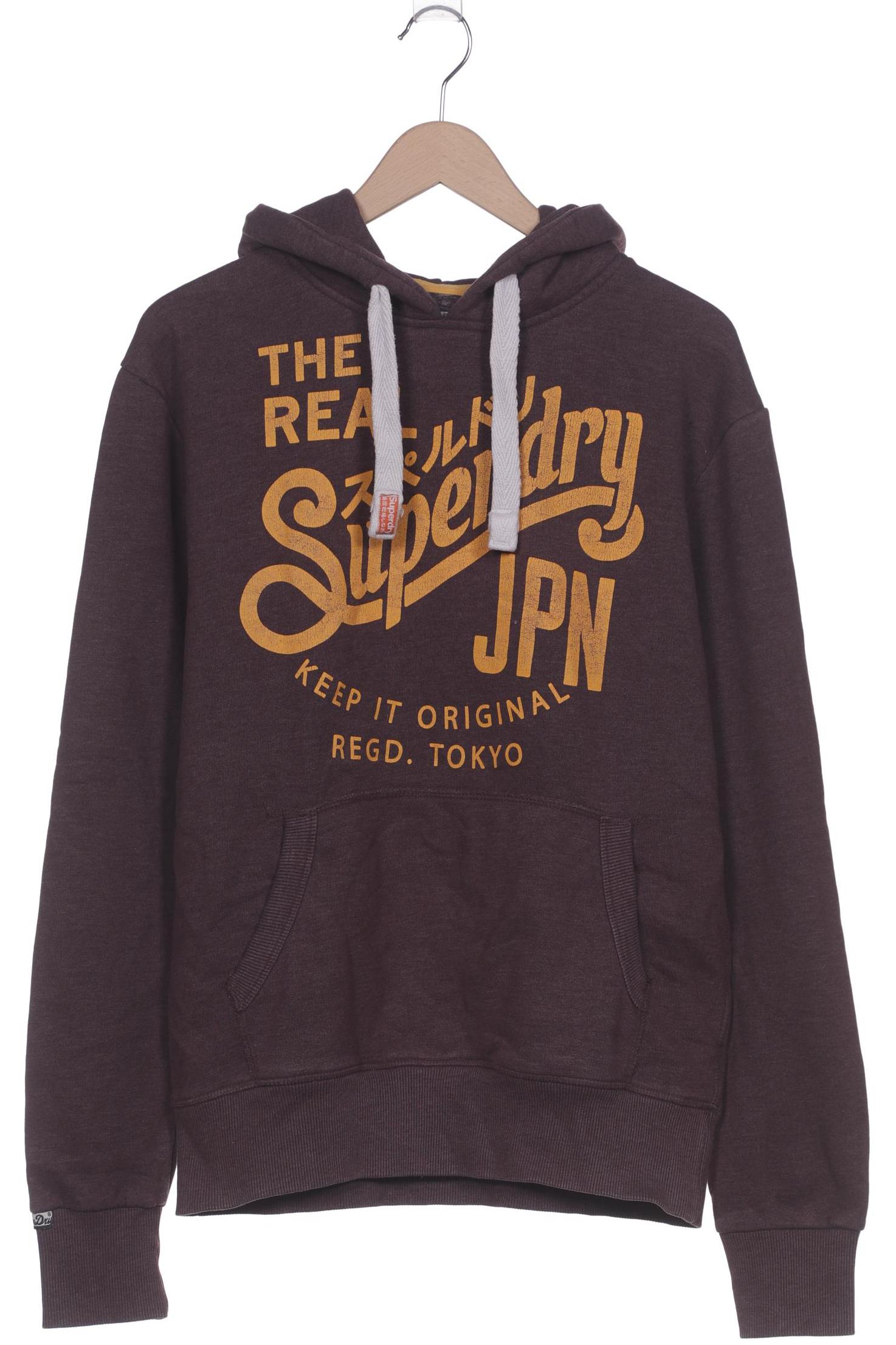 

Superdry Herren Kapuzenpullover, bordeaux, Gr. 48