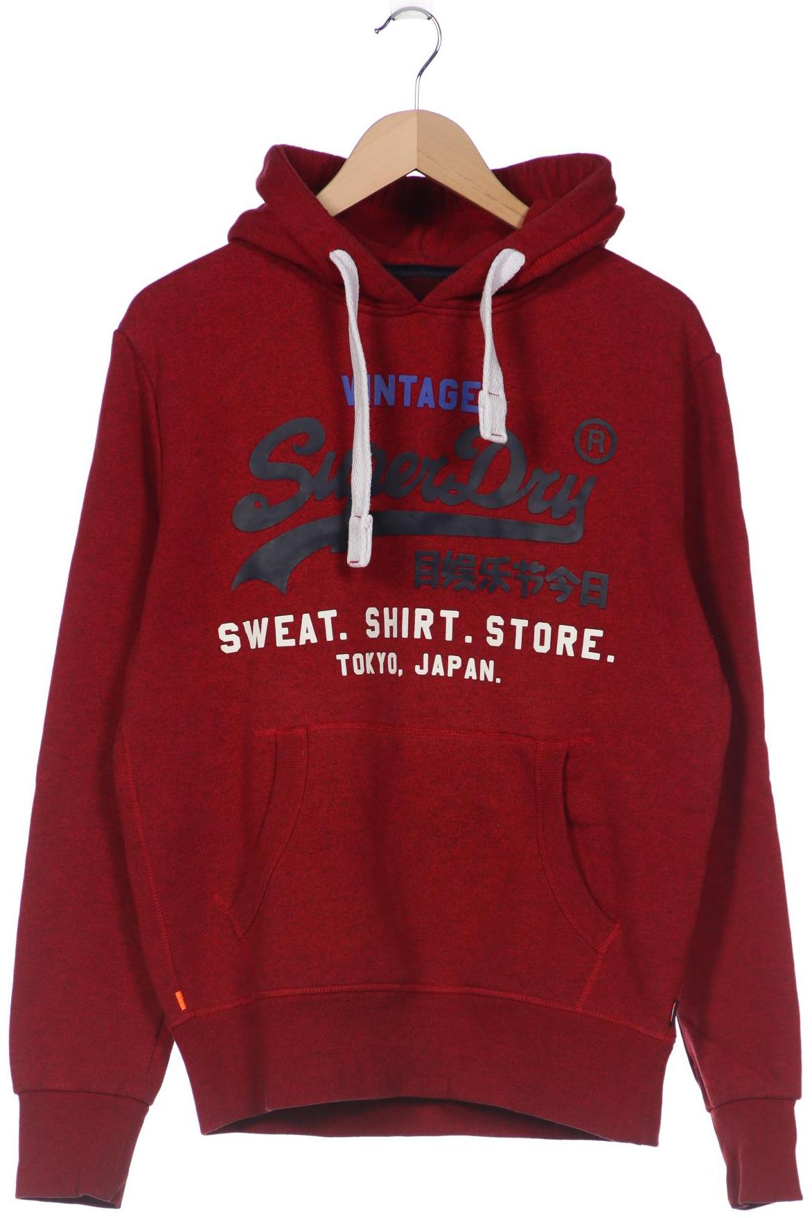 

Superdry Herren Kapuzenpullover, rot, Gr. 48
