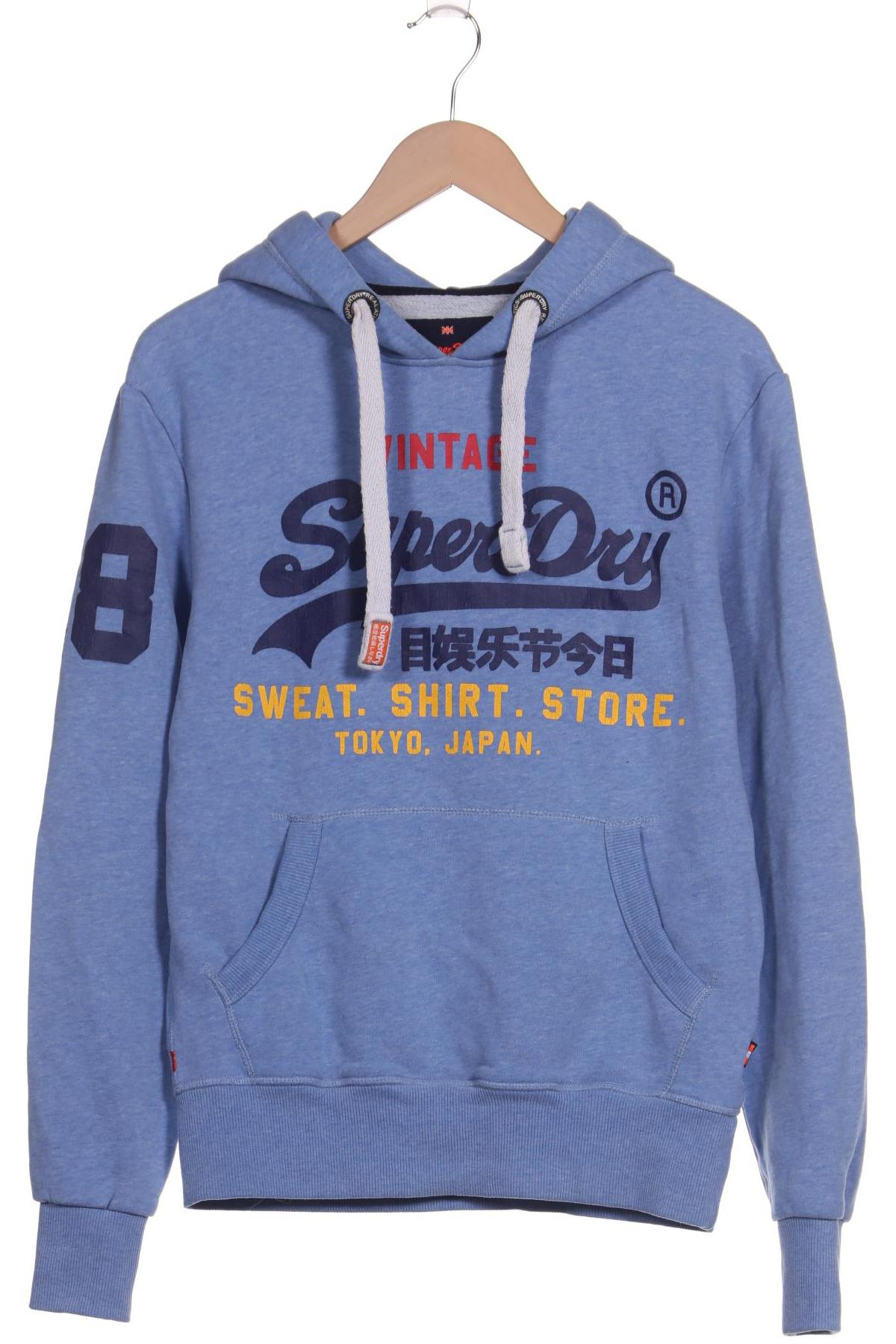 

Superdry Herren Kapuzenpullover, blau, Gr. 46
