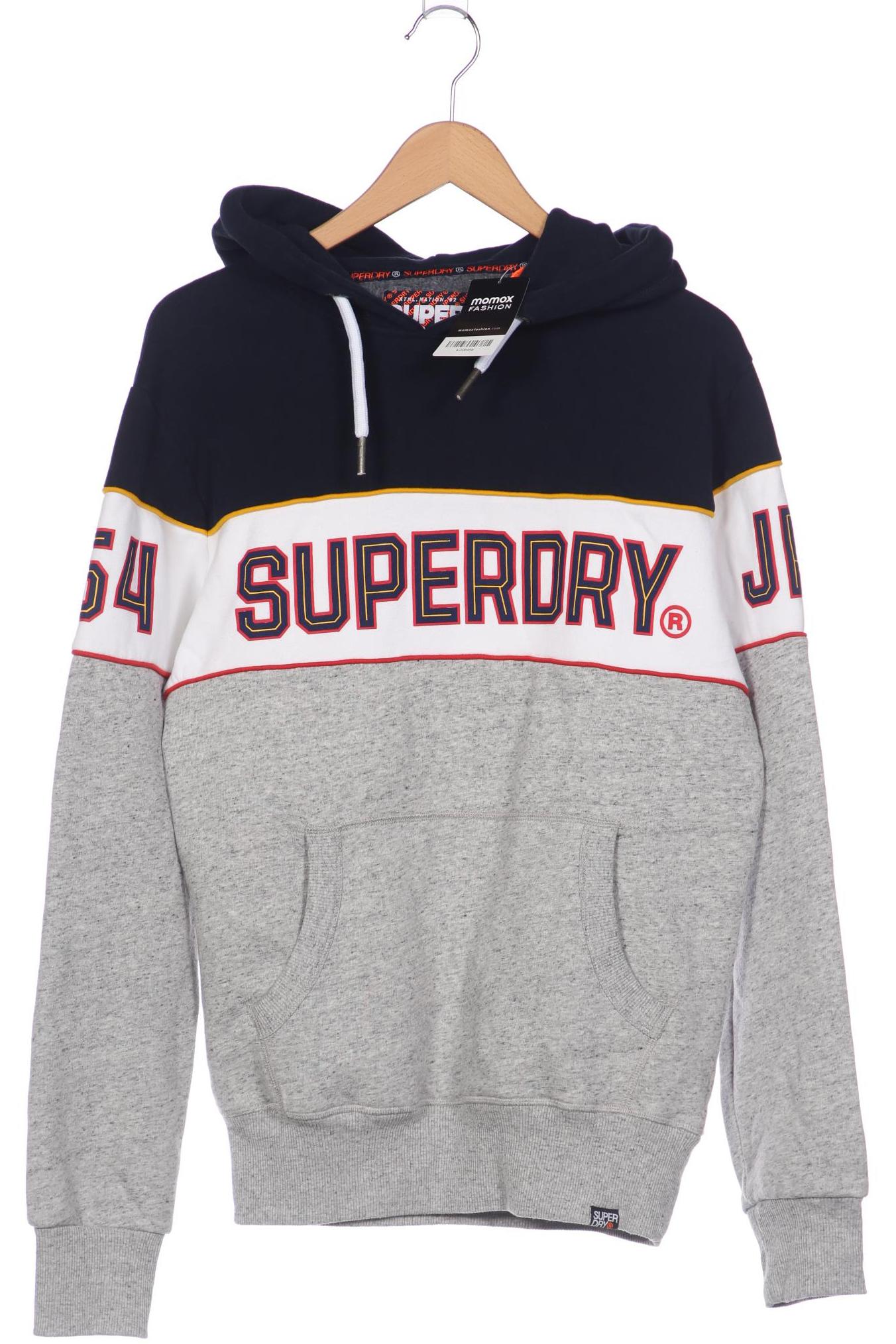 

Superdry Herren Kapuzenpullover, grau, Gr. 48