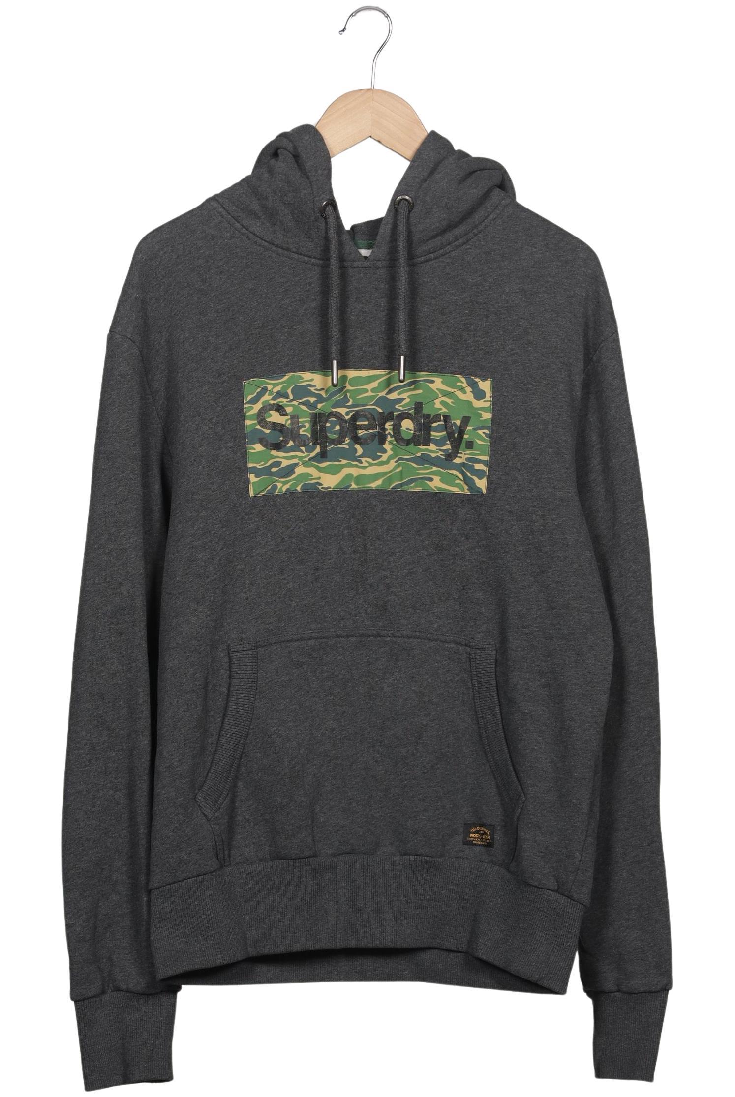 

Superdry Herren Kapuzenpullover, grau, Gr. 54