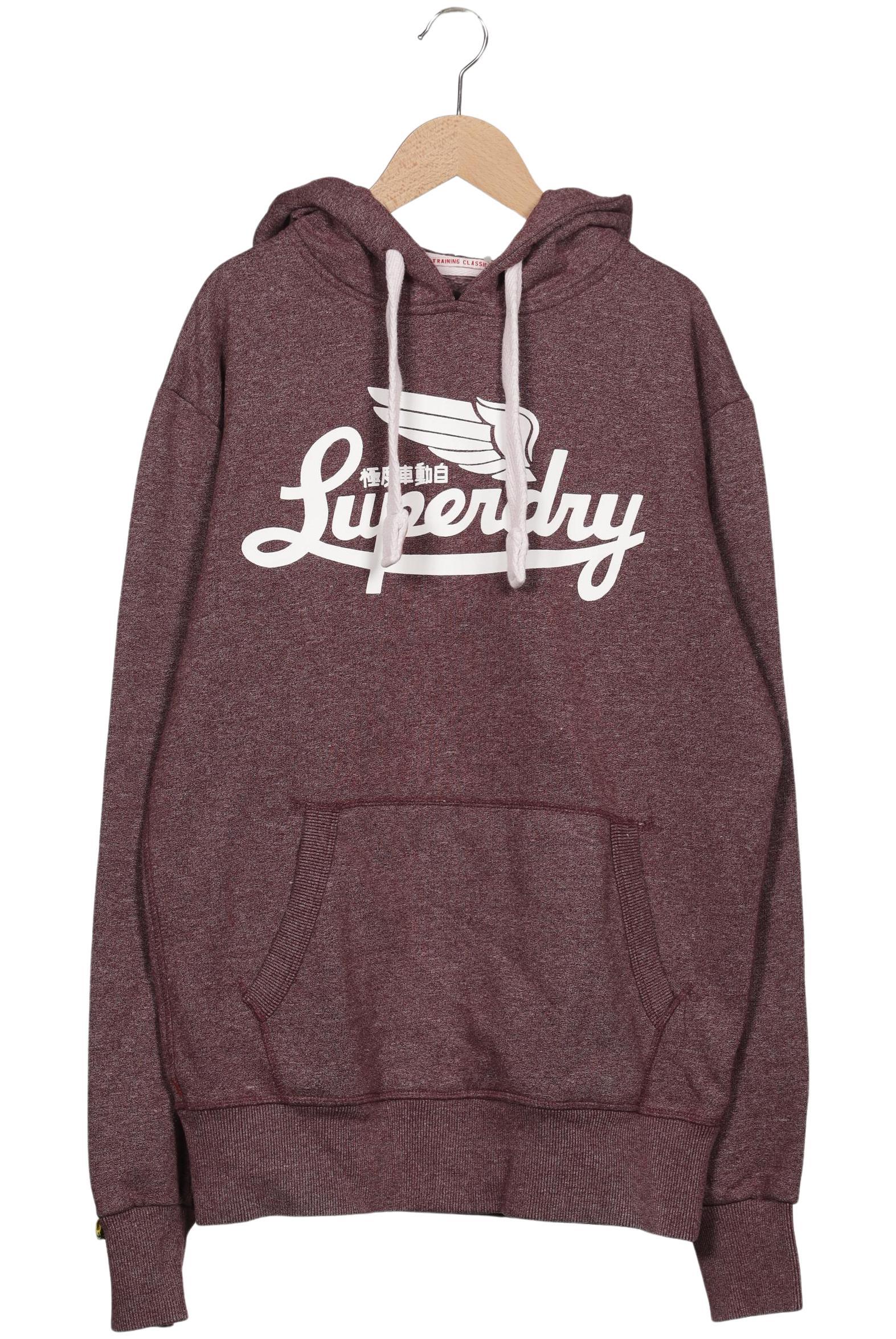 

Superdry Herren Kapuzenpullover, bordeaux, Gr. 48