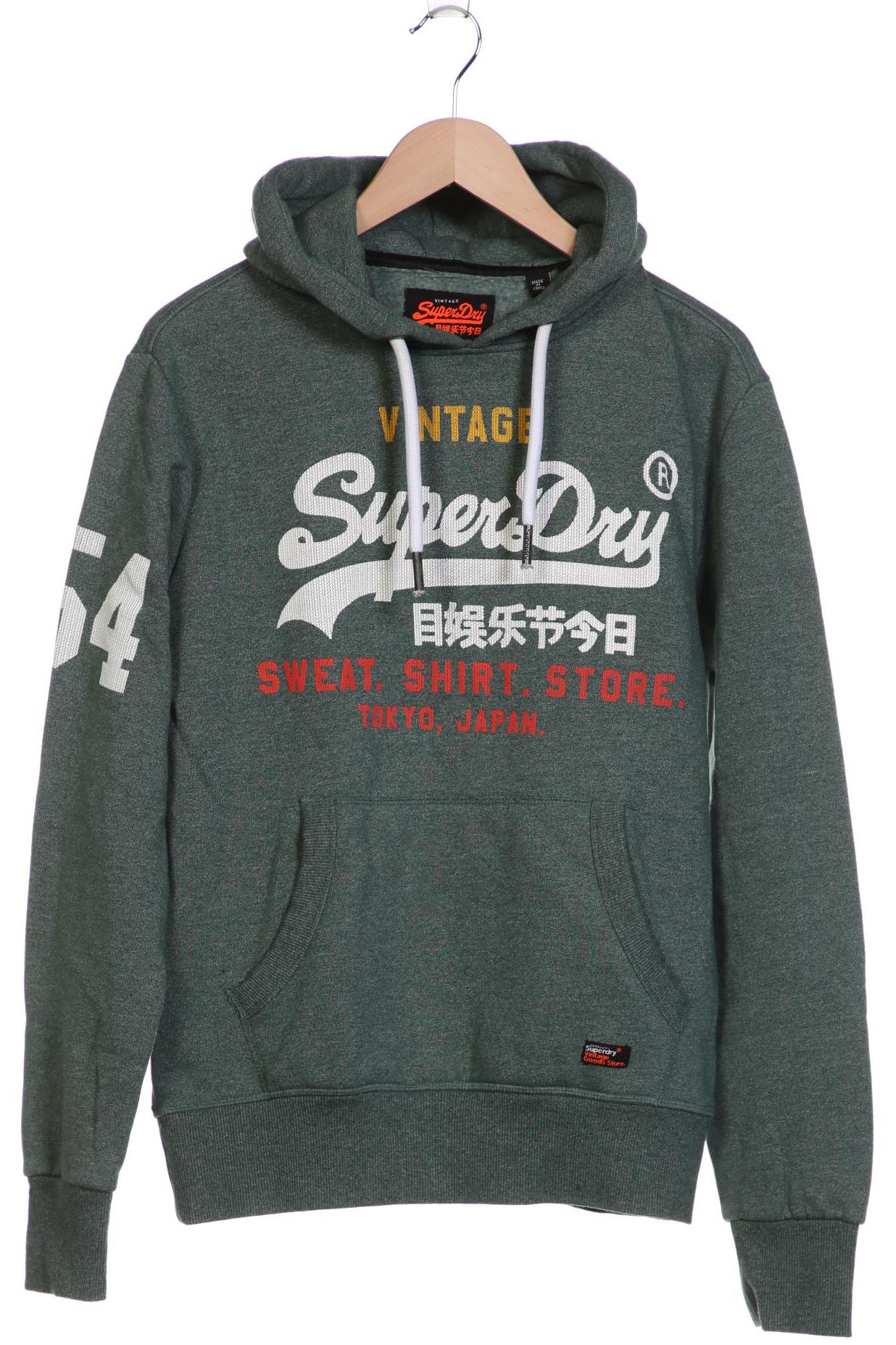 

Superdry Herren Kapuzenpullover, grün, Gr. 48