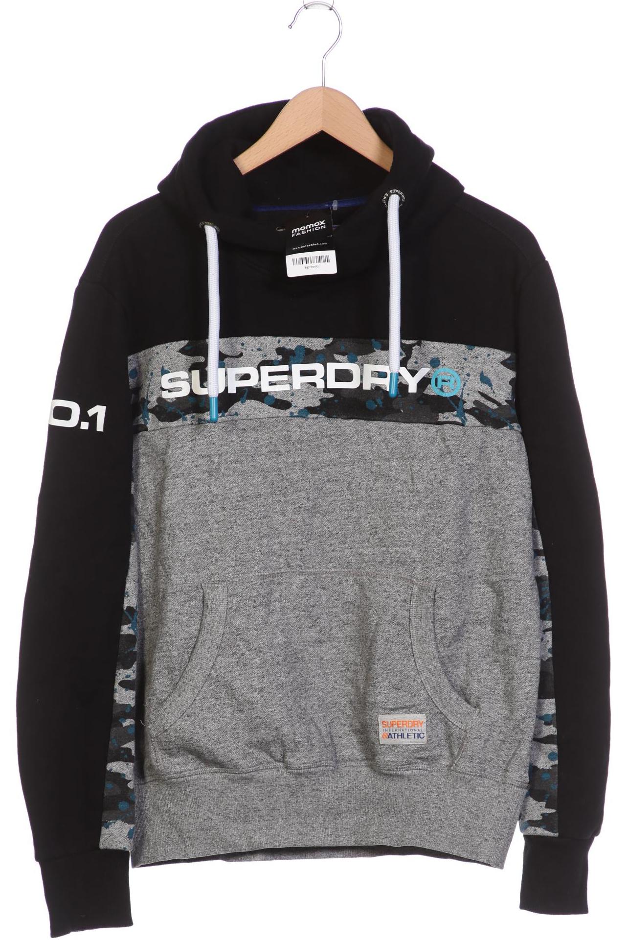 

Superdry Herren Kapuzenpullover, schwarz, Gr. 52