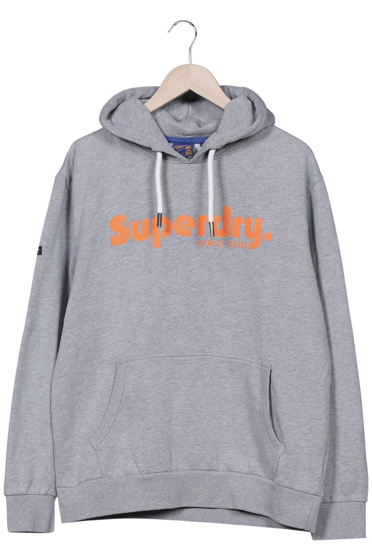 

Superdry Herren Kapuzenpullover, grau, Gr. 56