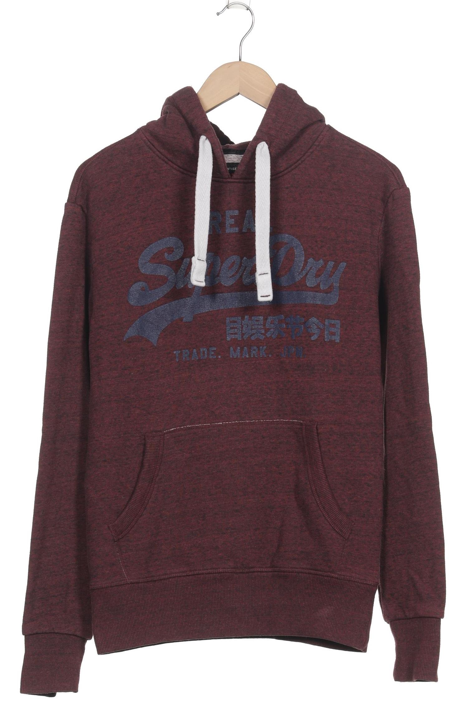 

Superdry Herren Kapuzenpullover, bordeaux, Gr. 46