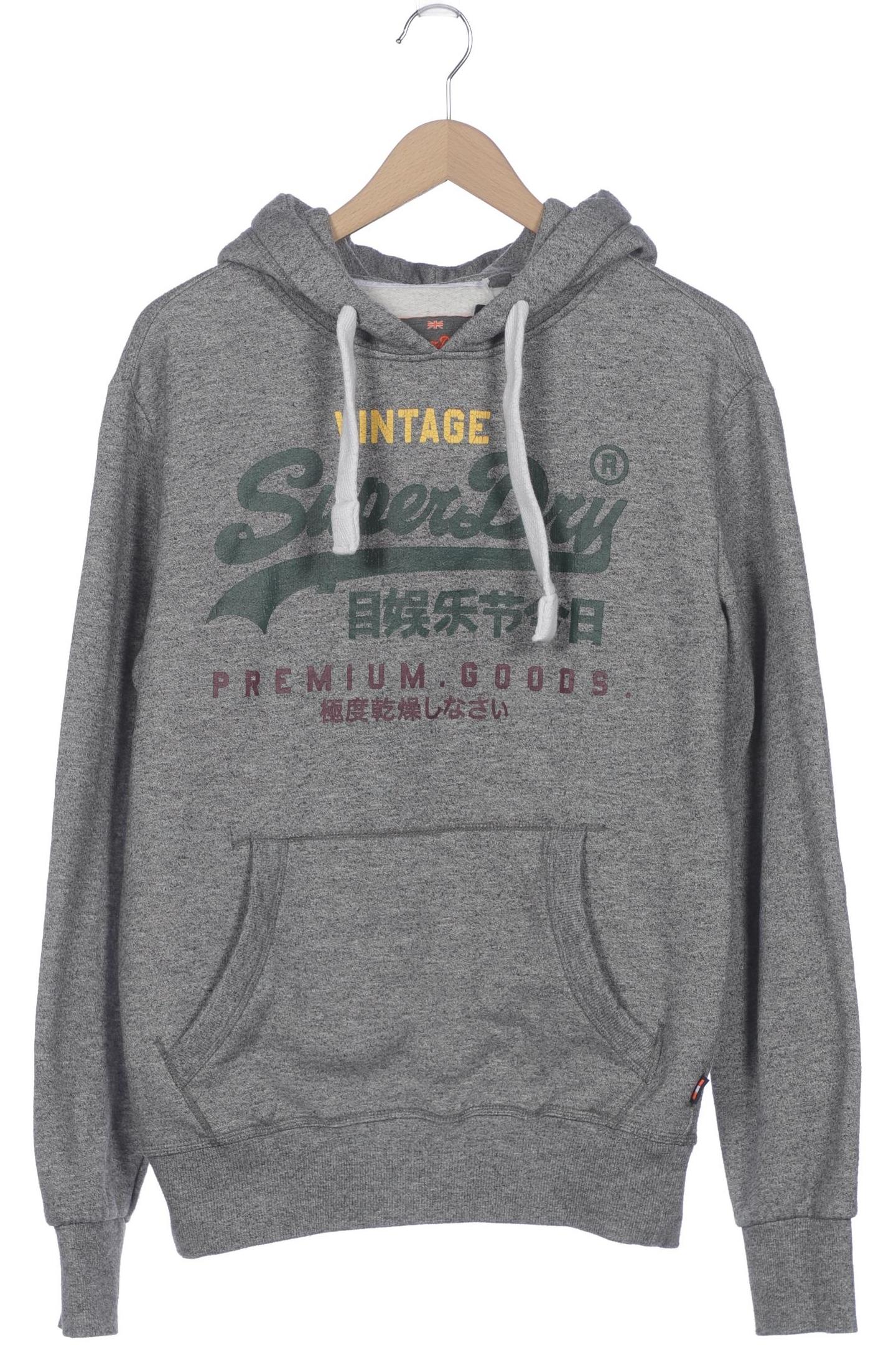 

Superdry Herren Kapuzenpullover, grau, Gr. 46