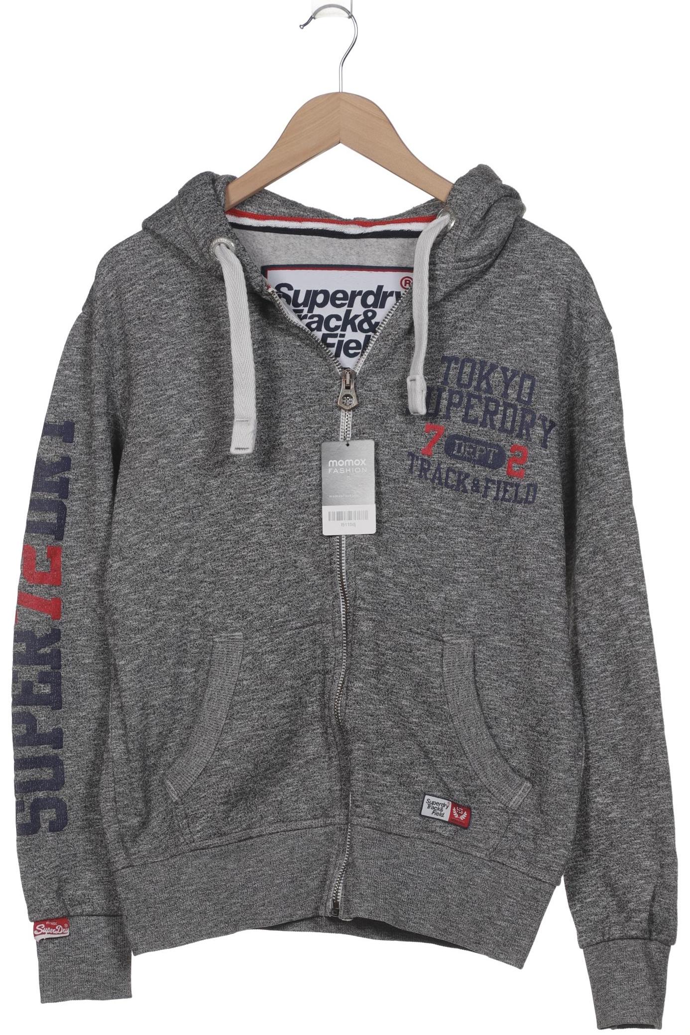 

Superdry Herren Kapuzenpullover, grau, Gr. 46