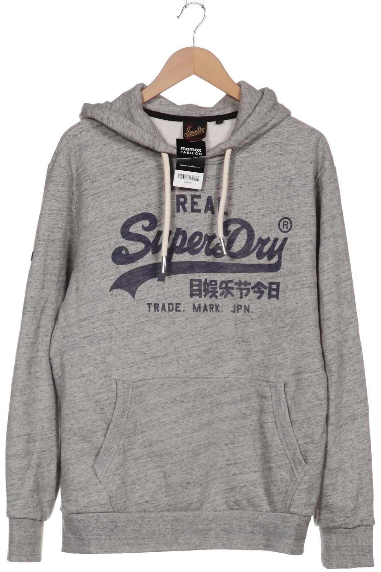 

Superdry Herren Kapuzenpullover, grau, Gr. 54