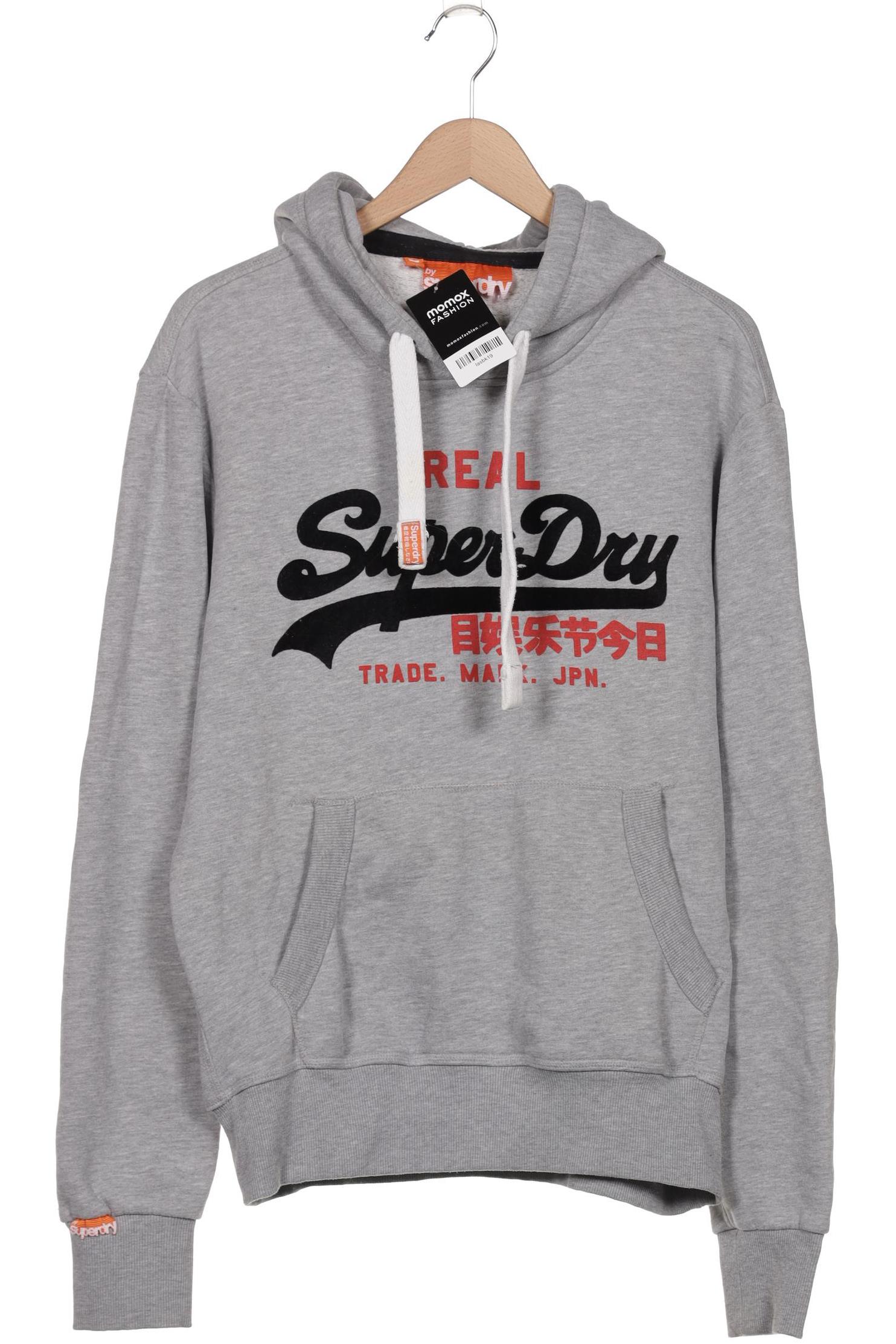 

Superdry Herren Kapuzenpullover, grau, Gr. 52