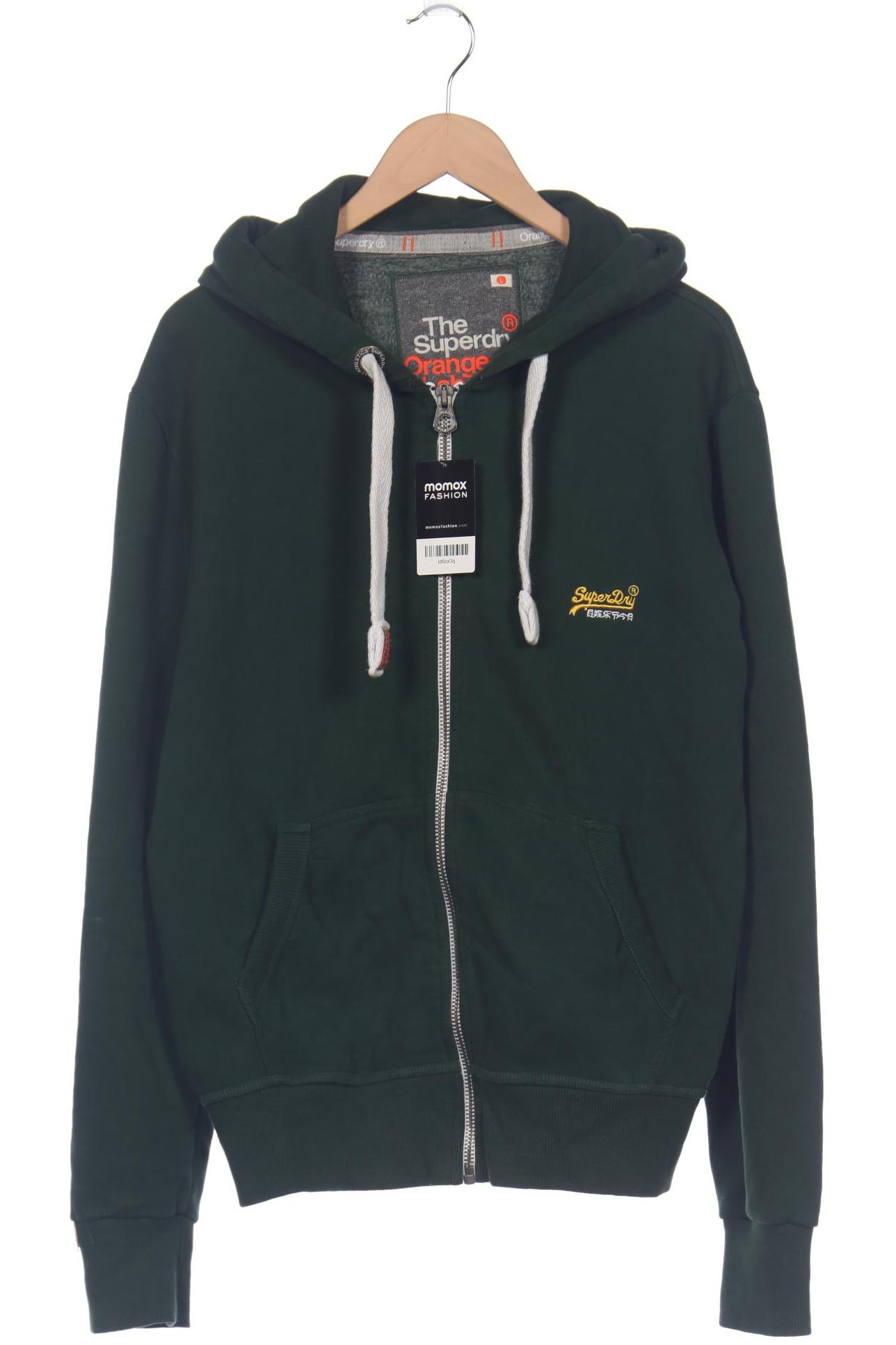 

Superdry Herren Kapuzenpullover, grün, Gr. 52