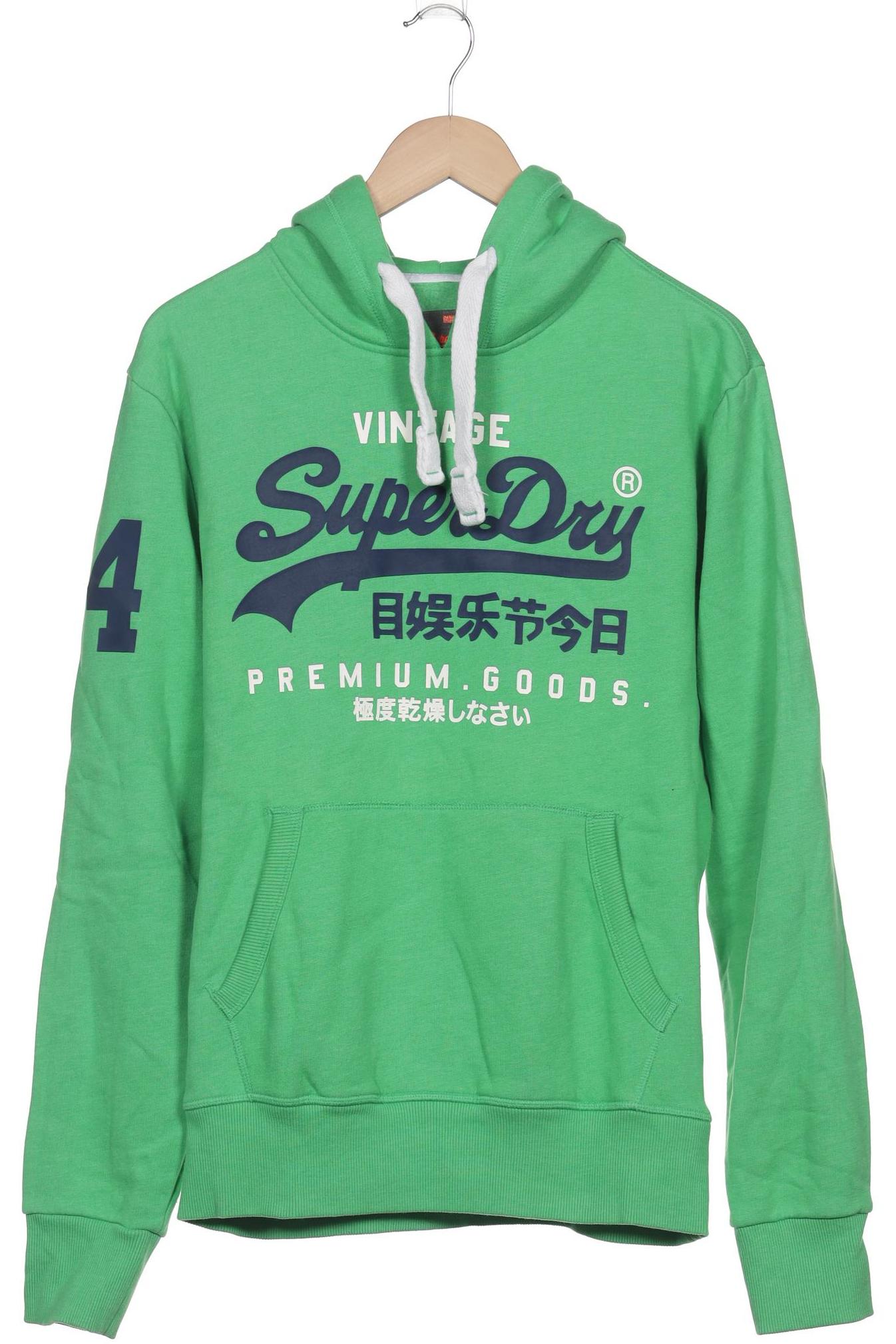 

Superdry Herren Kapuzenpullover, grün, Gr. 46