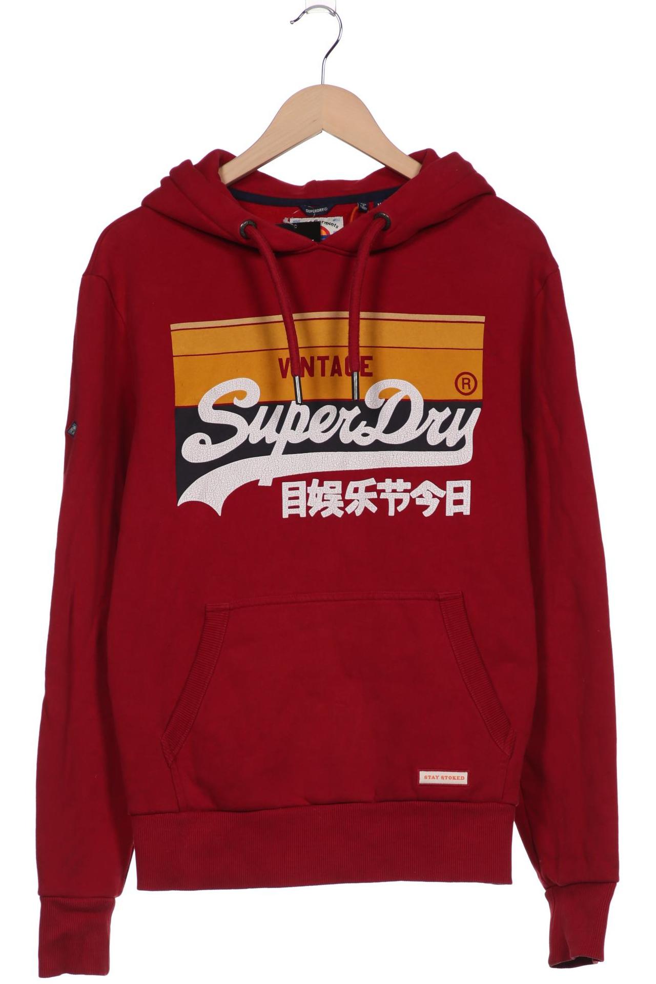 

Superdry Herren Kapuzenpullover, rot