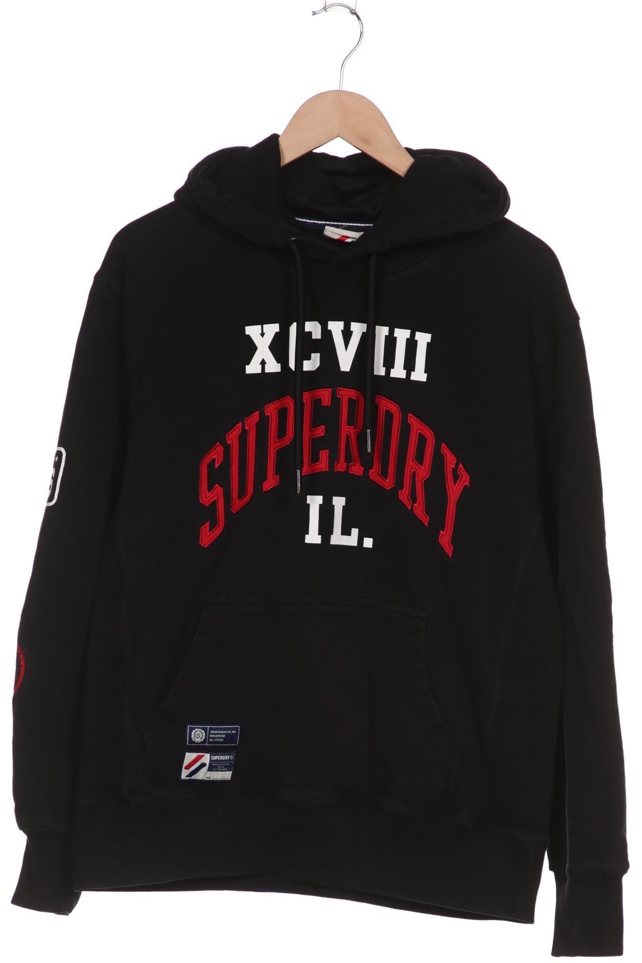 

Superdry Herren Kapuzenpullover, schwarz