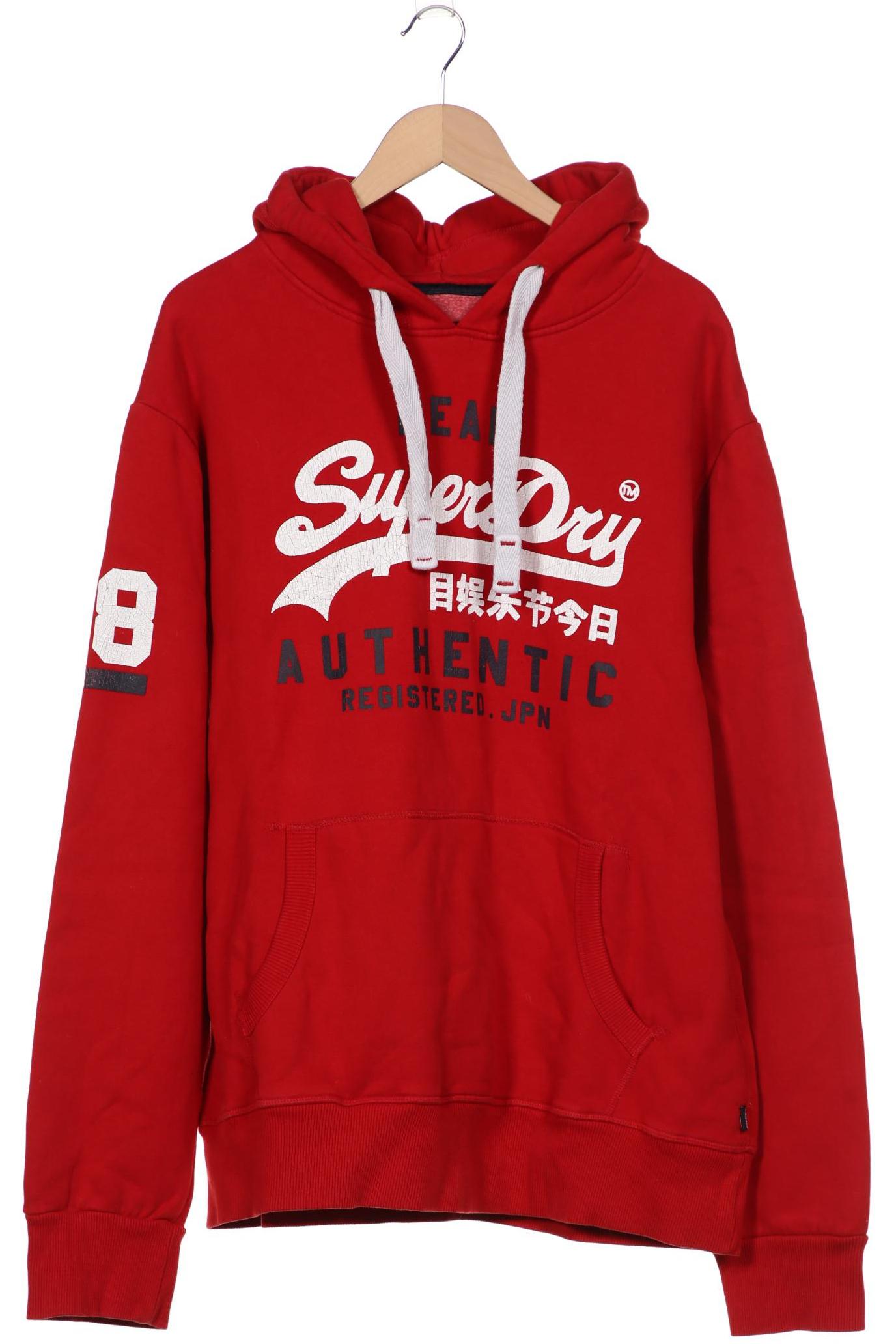 

Superdry Herren Kapuzenpullover, rot