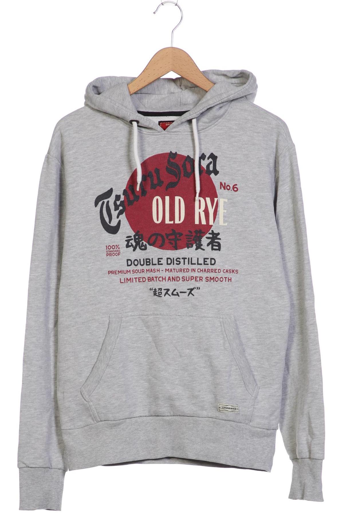 

Superdry Herren Kapuzenpullover, grau, Gr. 46