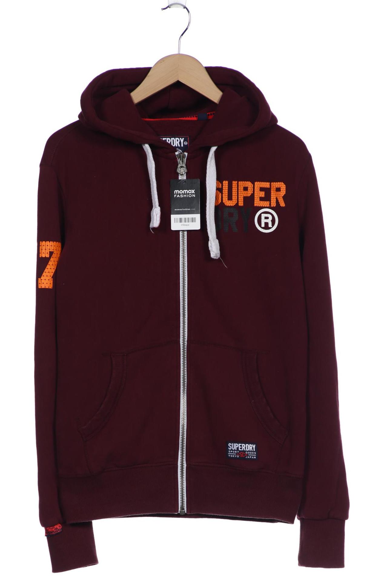 

Superdry Herren Kapuzenpullover, bordeaux